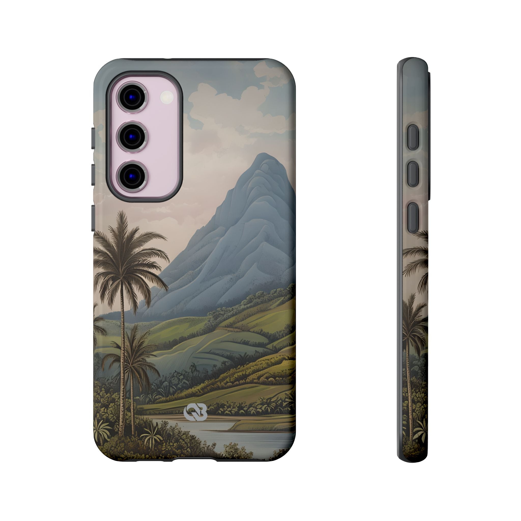 Verdant Blue Summit · Tough Phone Case for Samsung