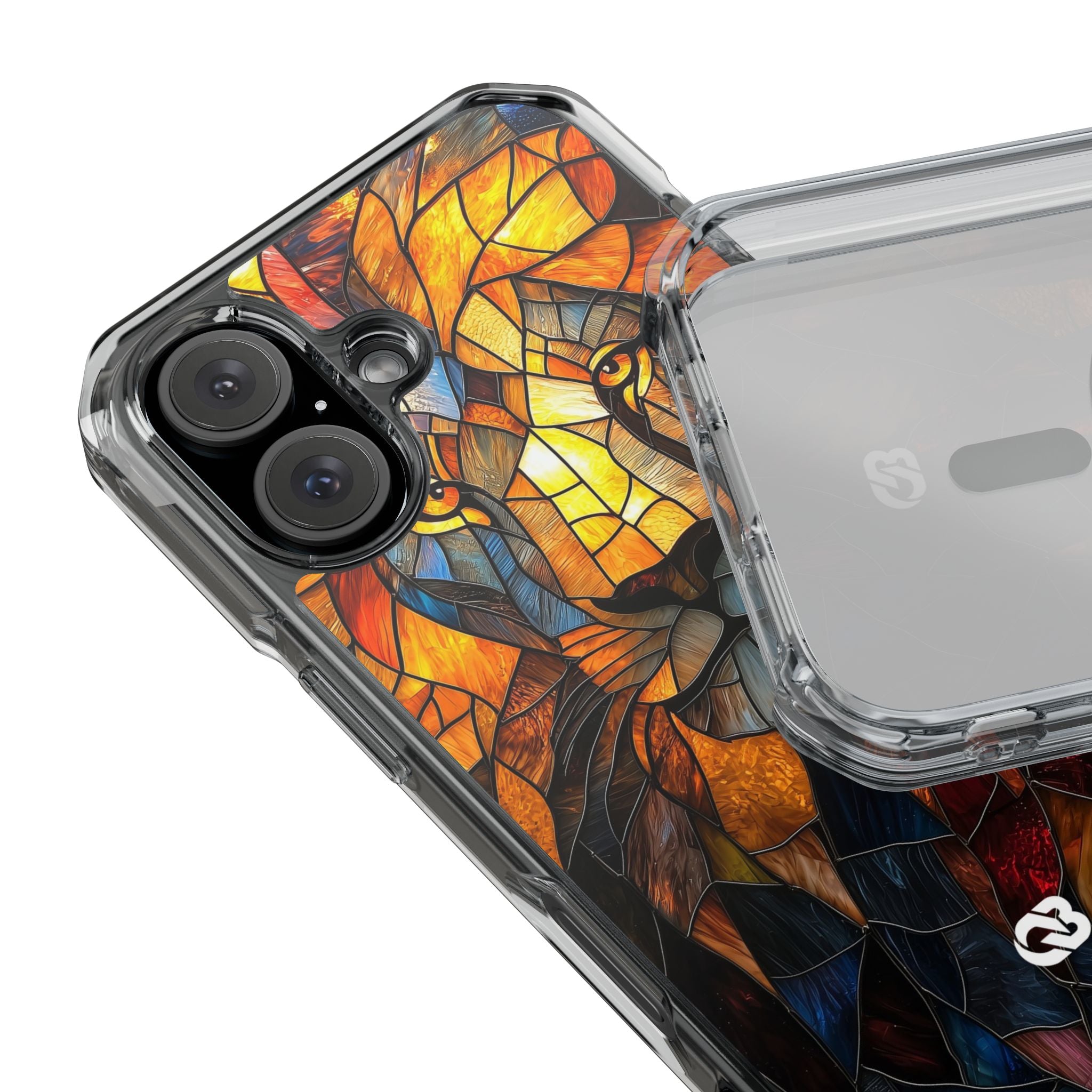 Amber Glass Lion · Impact Phone Case for iPhone · Magsafe