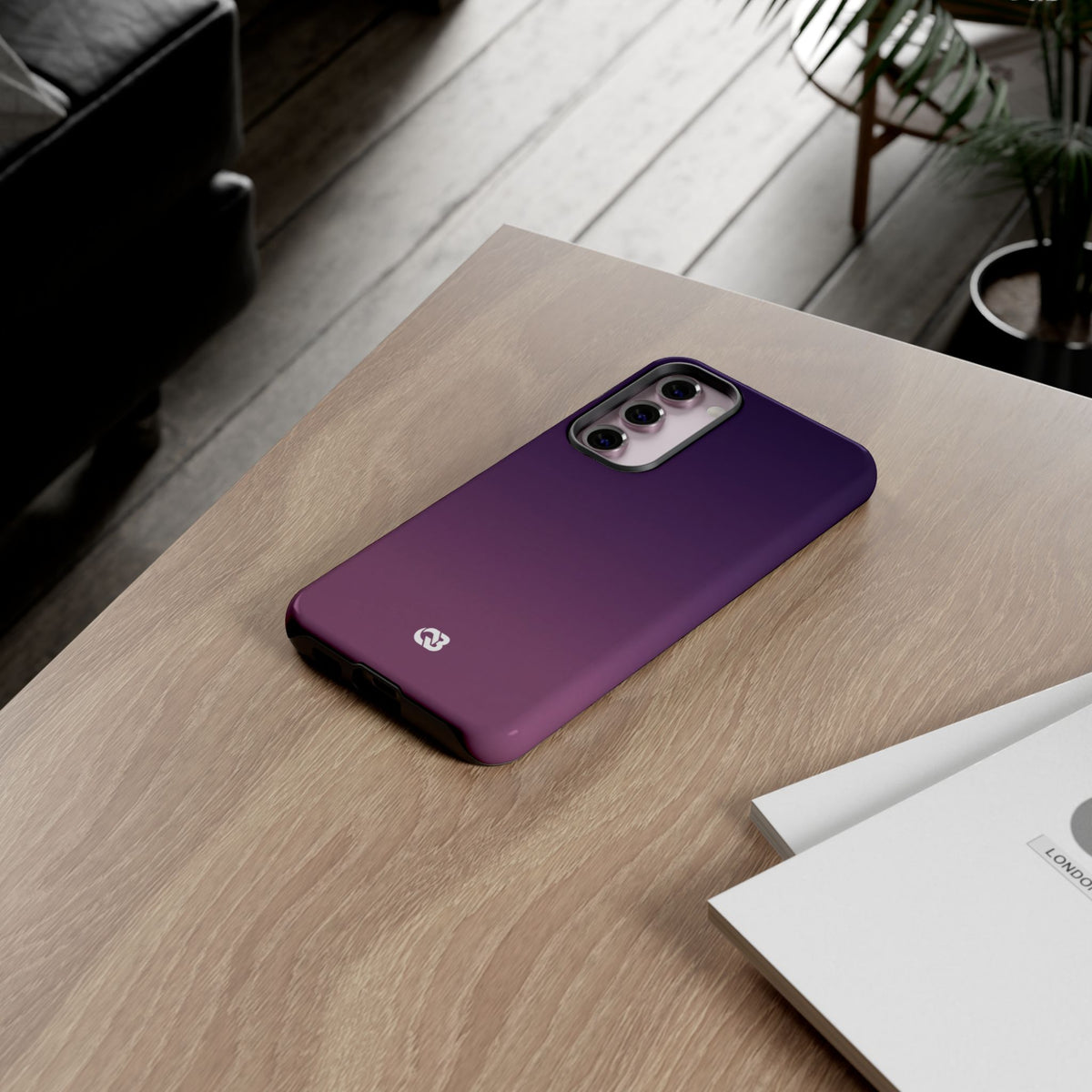 Purple Tough Phone Case for Samsung - Nocturnal Plum Fade
