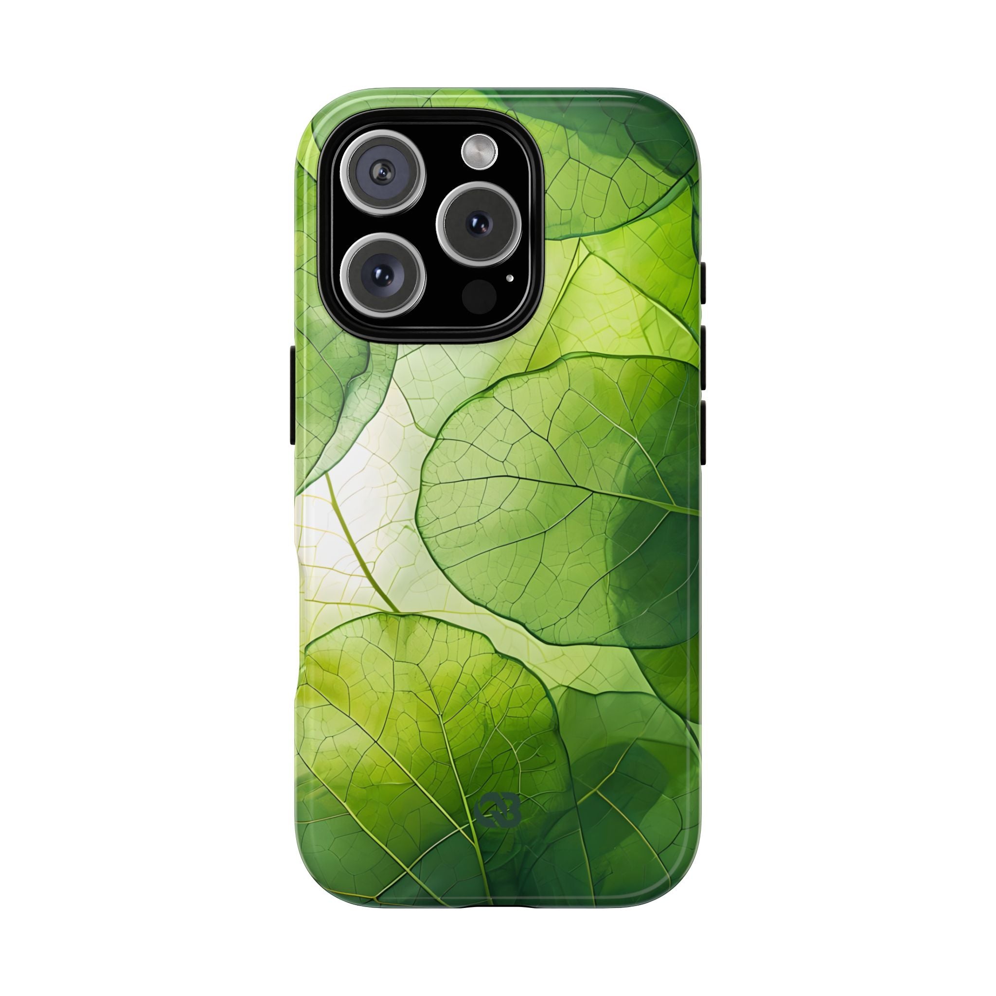Emerald Leaf Veins · Tough Phone Case for iPhone