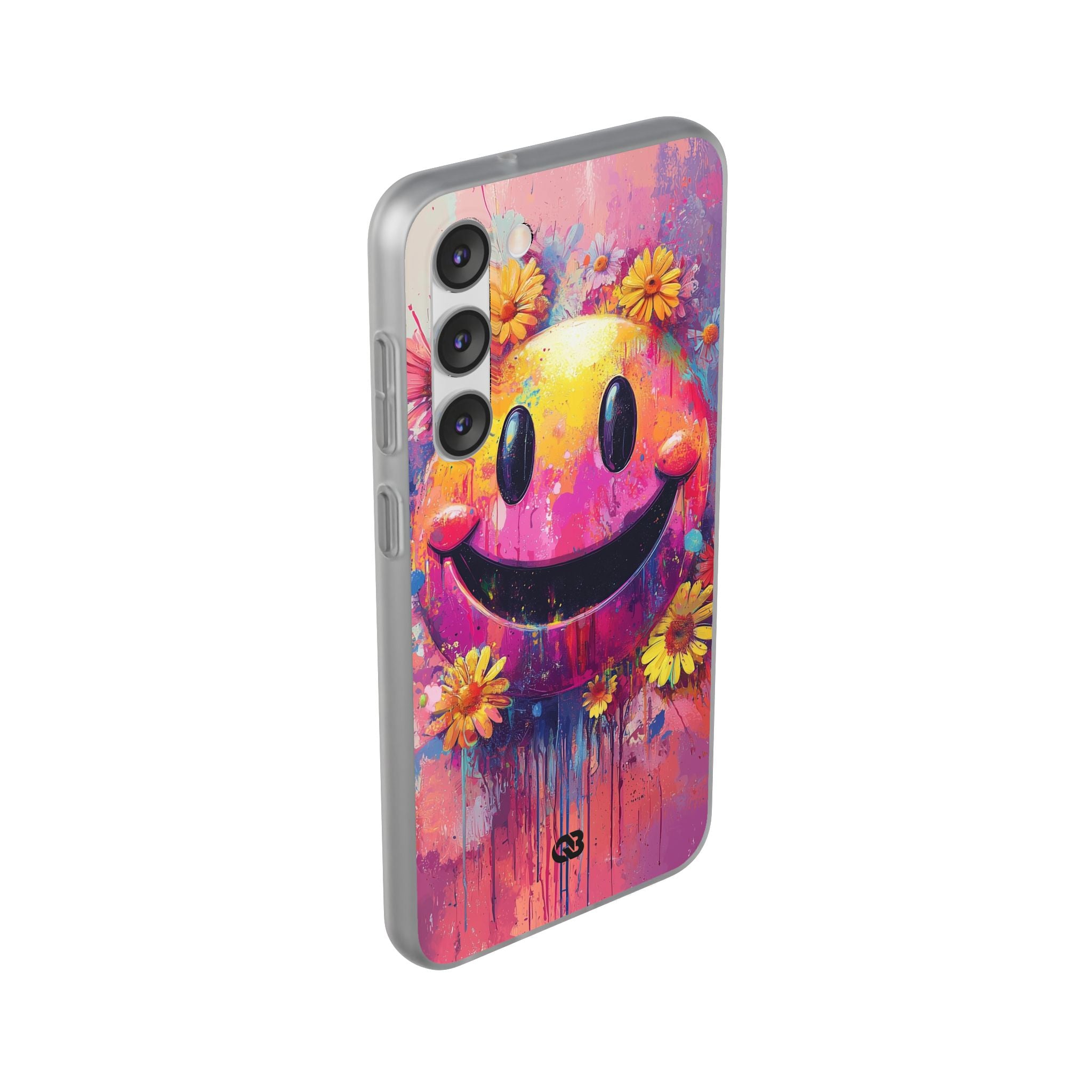 Vivid Grin Graffiti · Soft Phone Case for Samsung