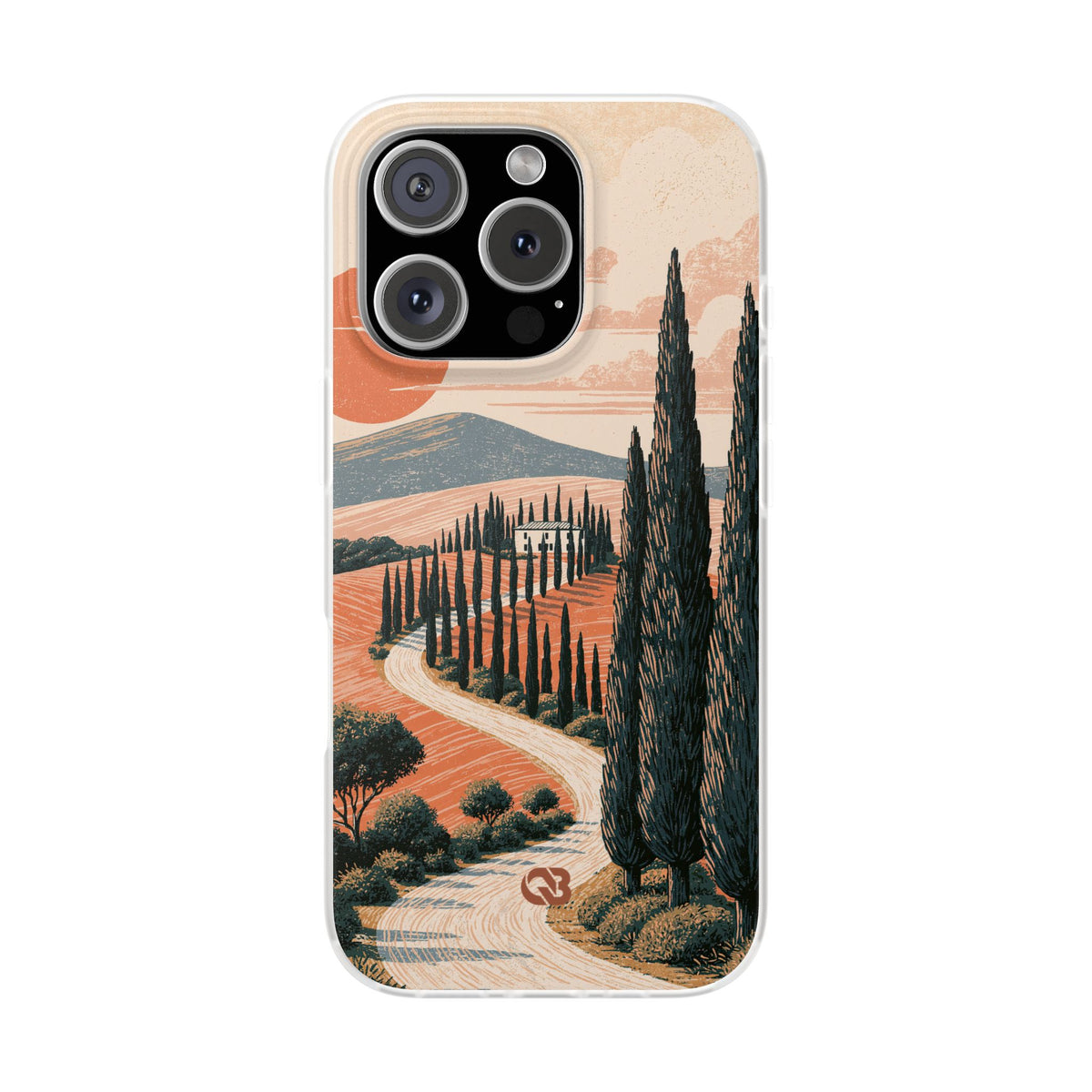 Orange Lite Phone Case for iPhone - Terracotta Ridge Trail