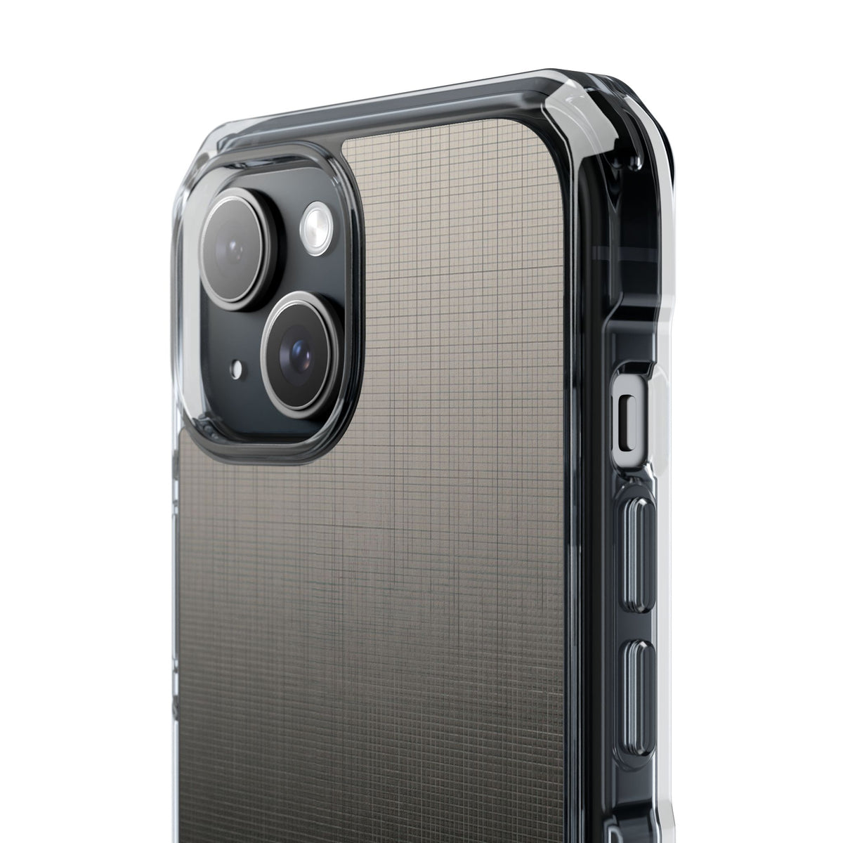 Grey Impact MagSafe Phone Case for iPhone - Faded Sand Mesh