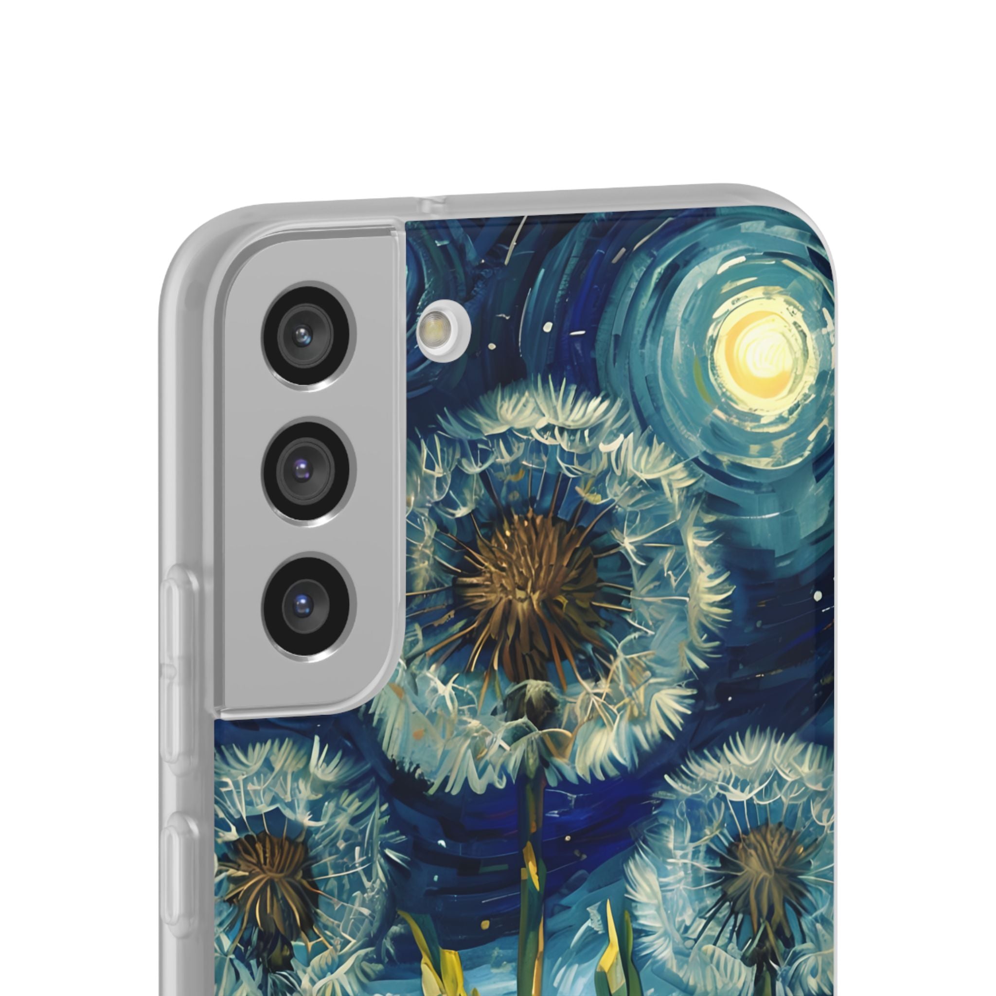 Starry Dandelion Swirl · Soft Phone Case for Samsung