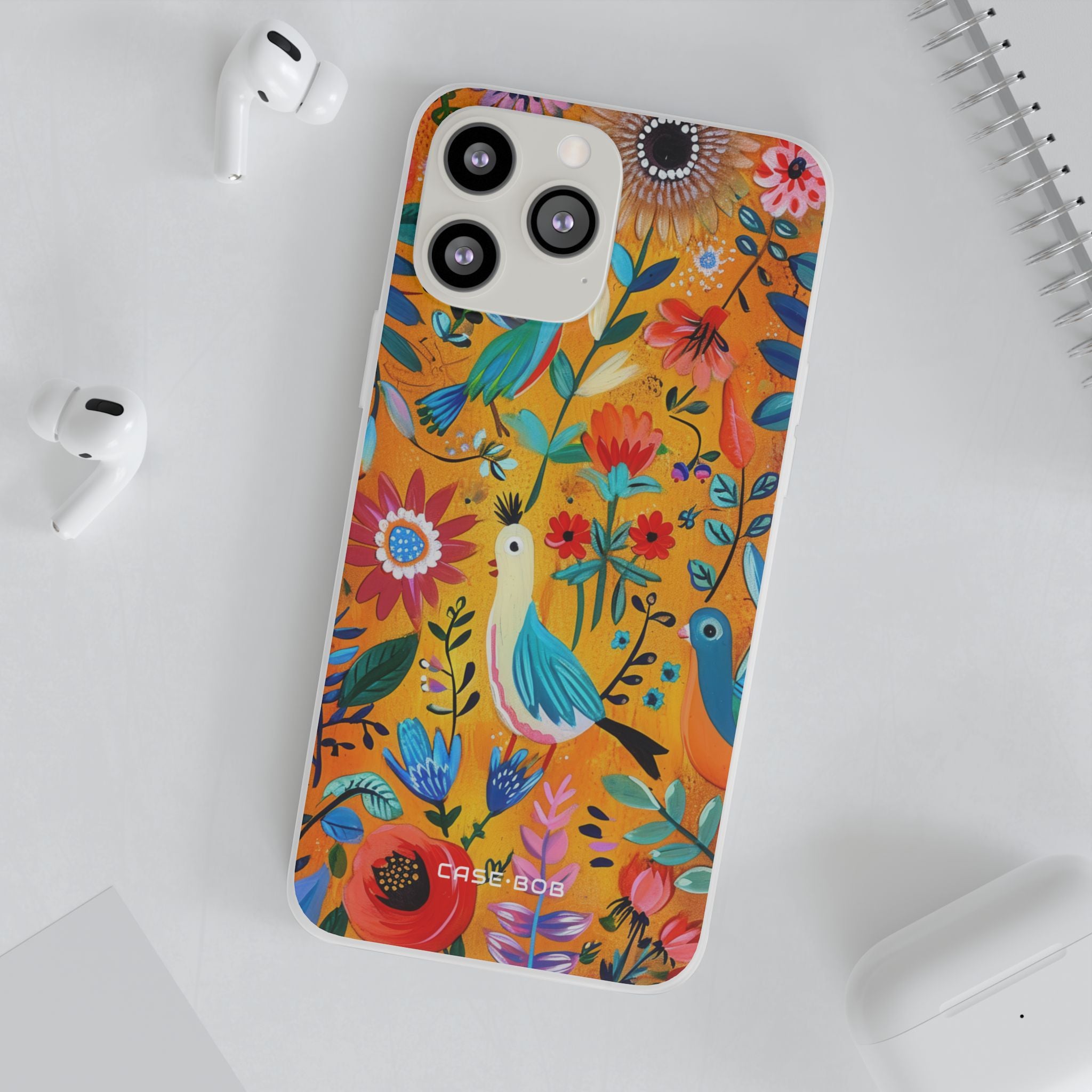 Colorful Birds Bloom iPhone 13 Pro Max - Soft