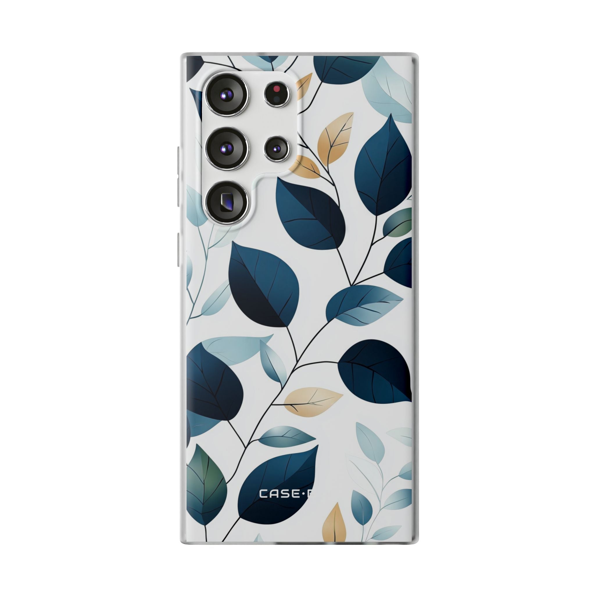 Navy Blattadern Samsung S23 Ultra Case - Soft