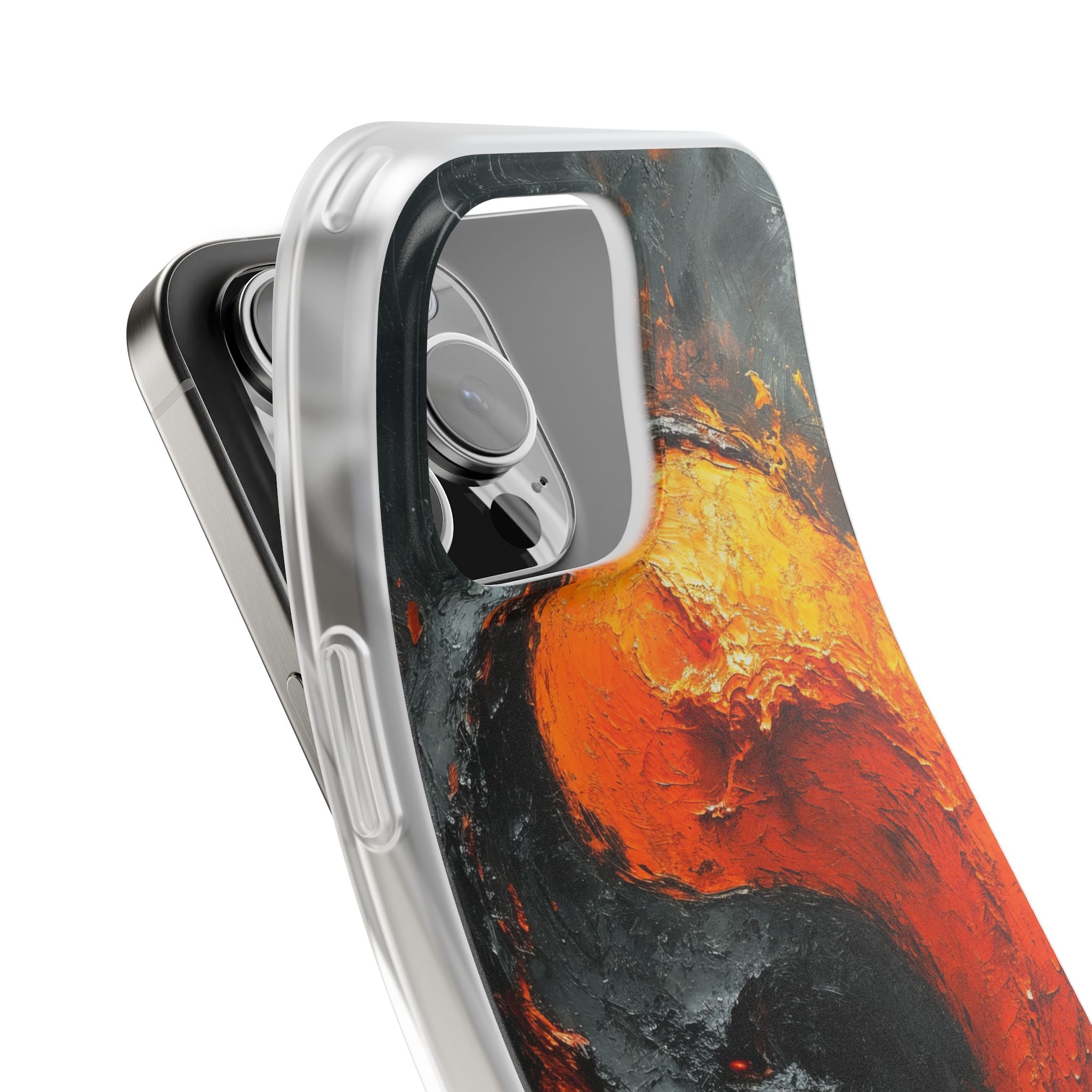 Molten Yin-Yang iPhone 16 Pro Max Case - Soft