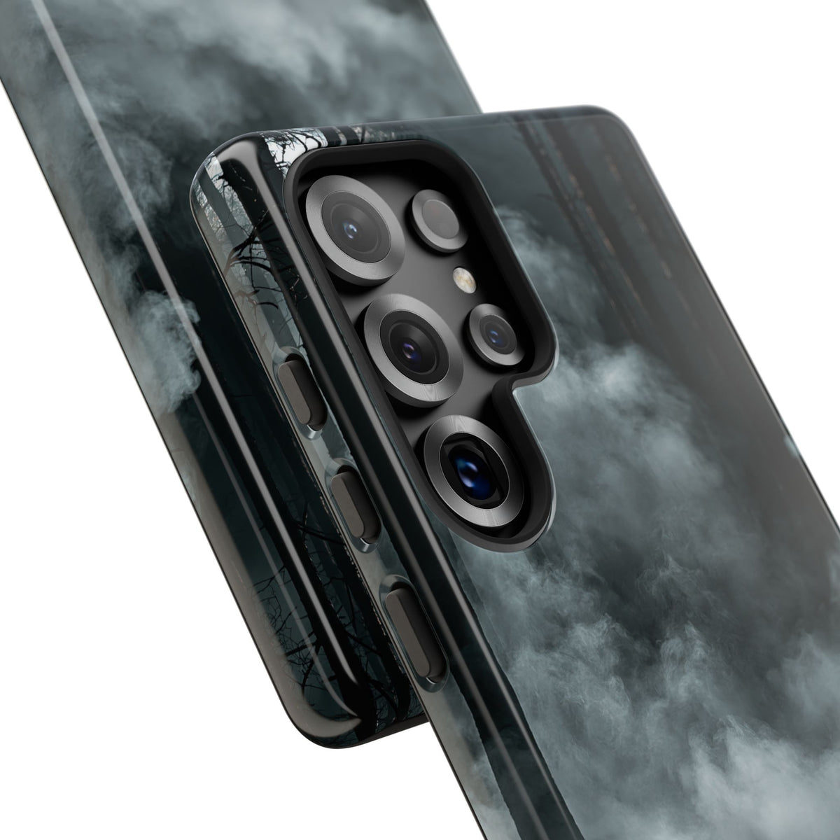 Shadowed Pine Mist · Tough Phone Case for Samsung · Black