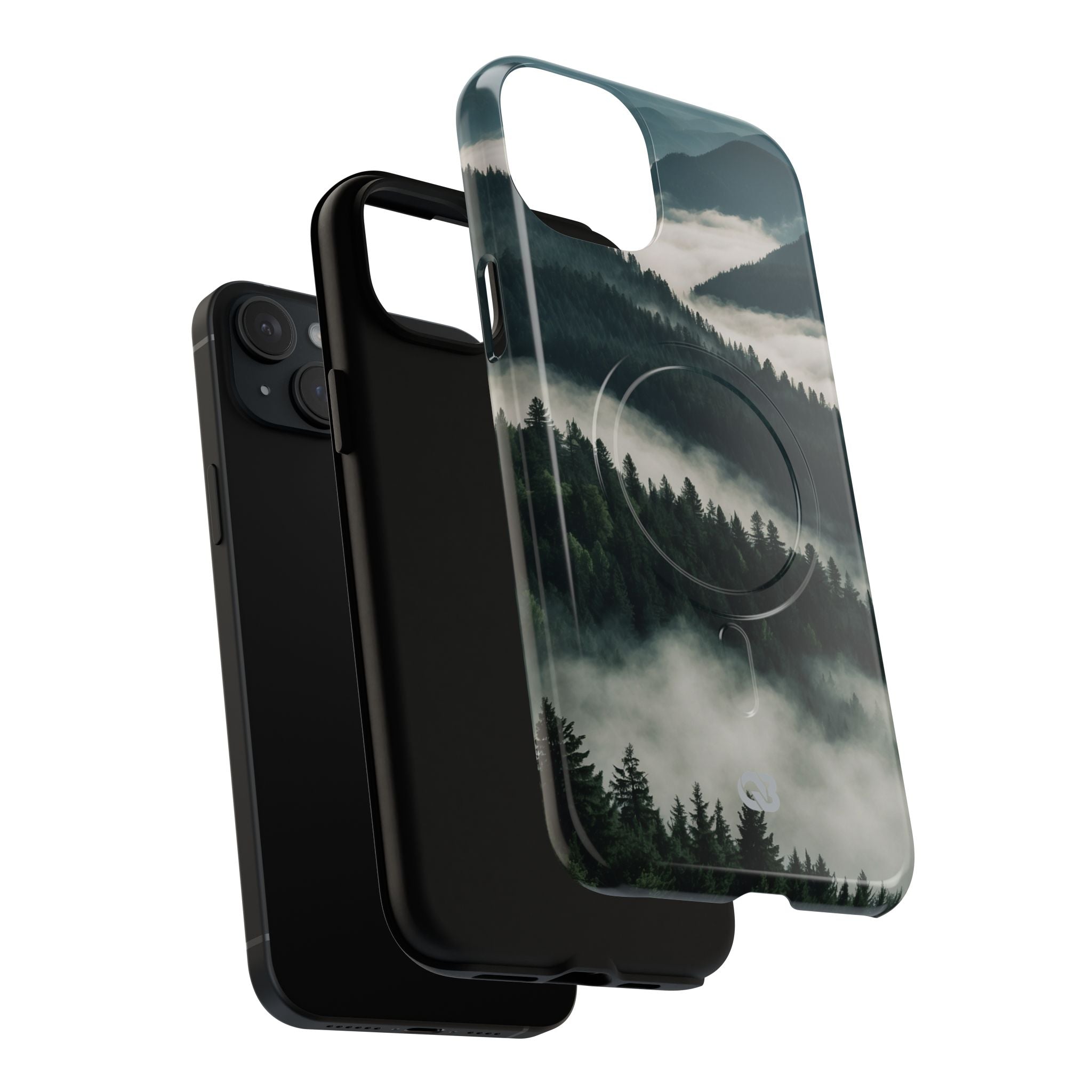 Misty Pine Peaks · Tough+ Phone Case for iPhone · Magsafe