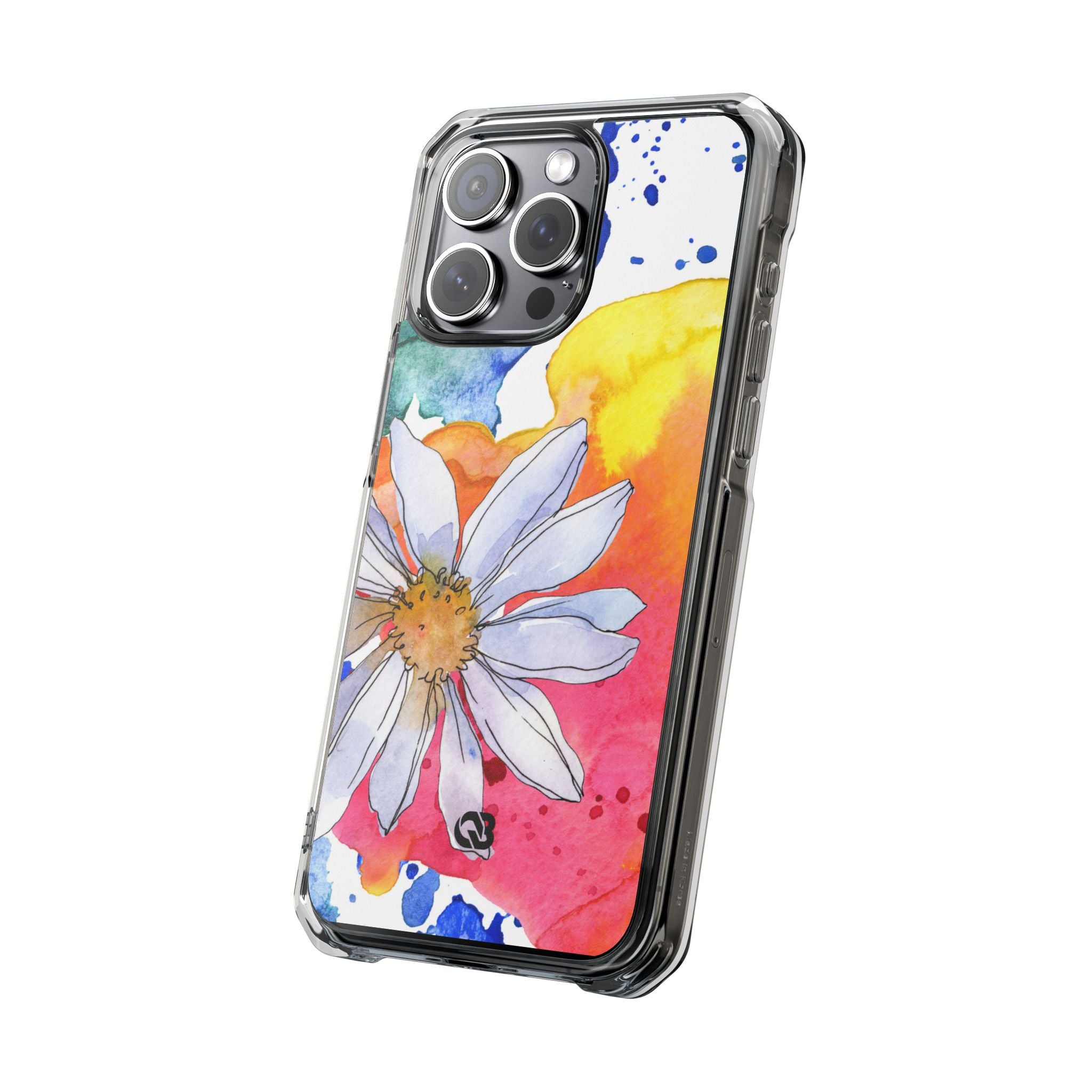 Vivid Bloom Splatter · Impact Phone Case for iPhone · Magsafe