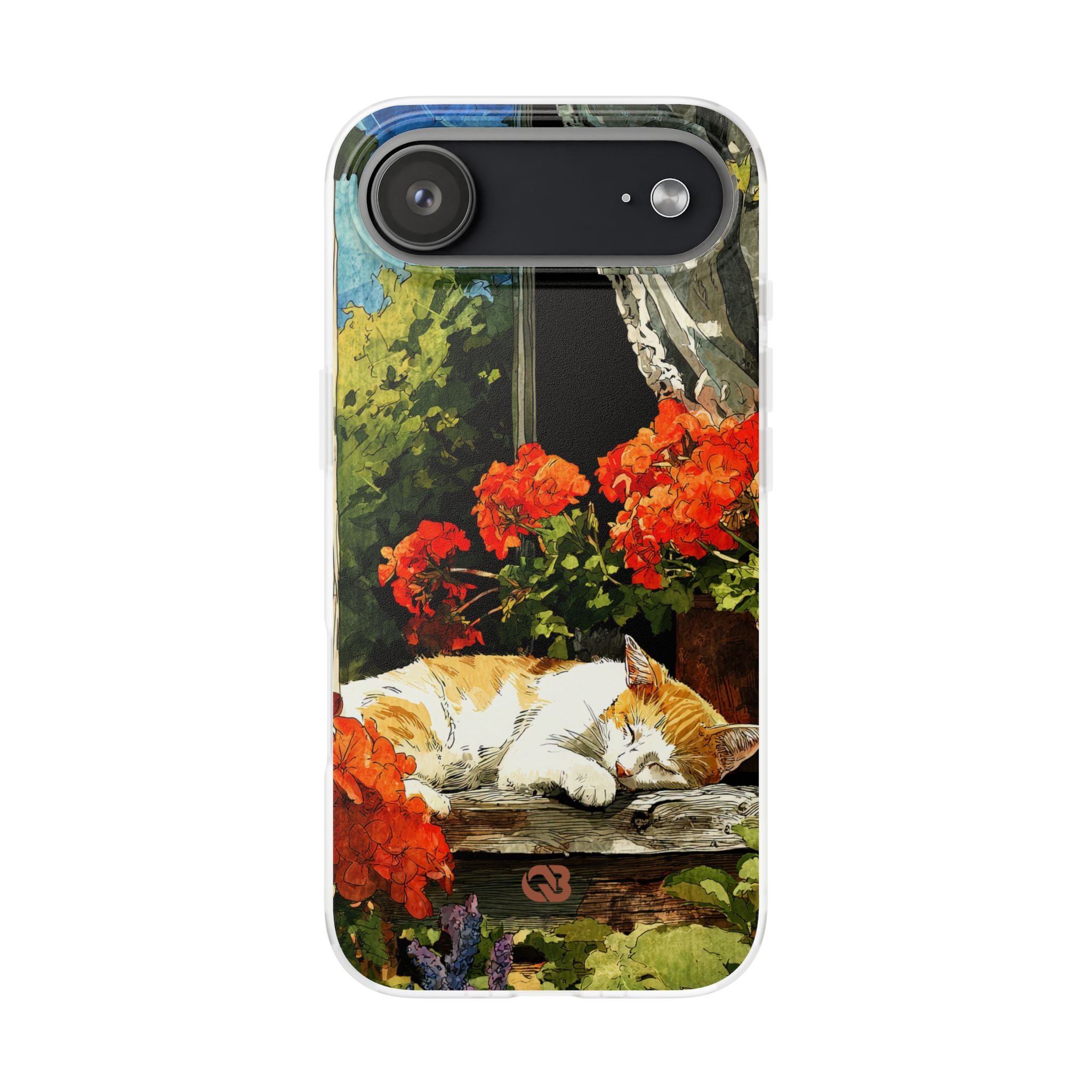 Sleeping Ginger Bloom · Soft Hoesje voor iPhone