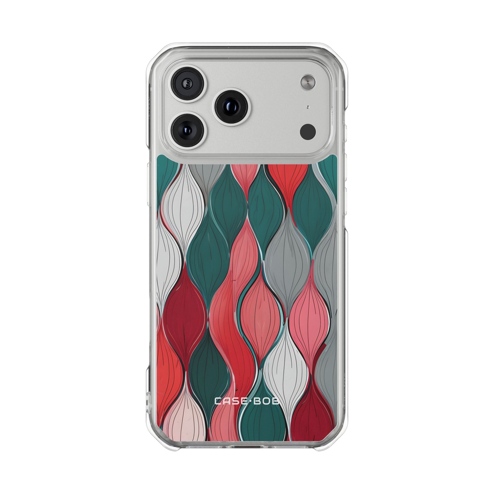 Leaf Veil Teal iPhone 17 Pro Max Cover - Impact