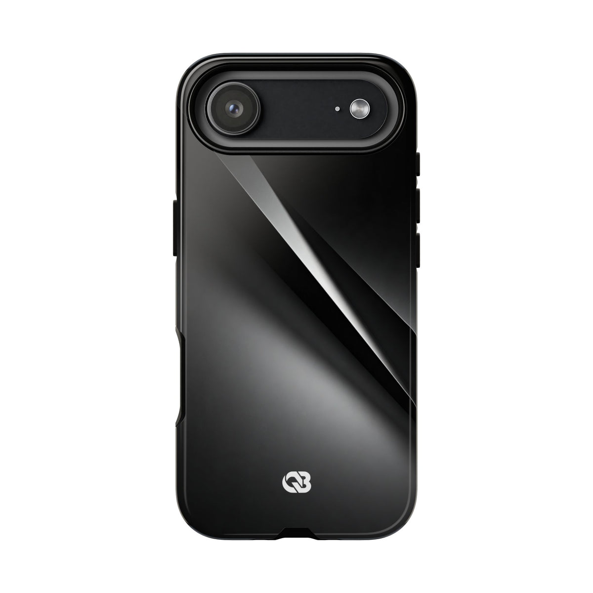 Obsidian Ridge · Tough Phone Case for iPhone · Black