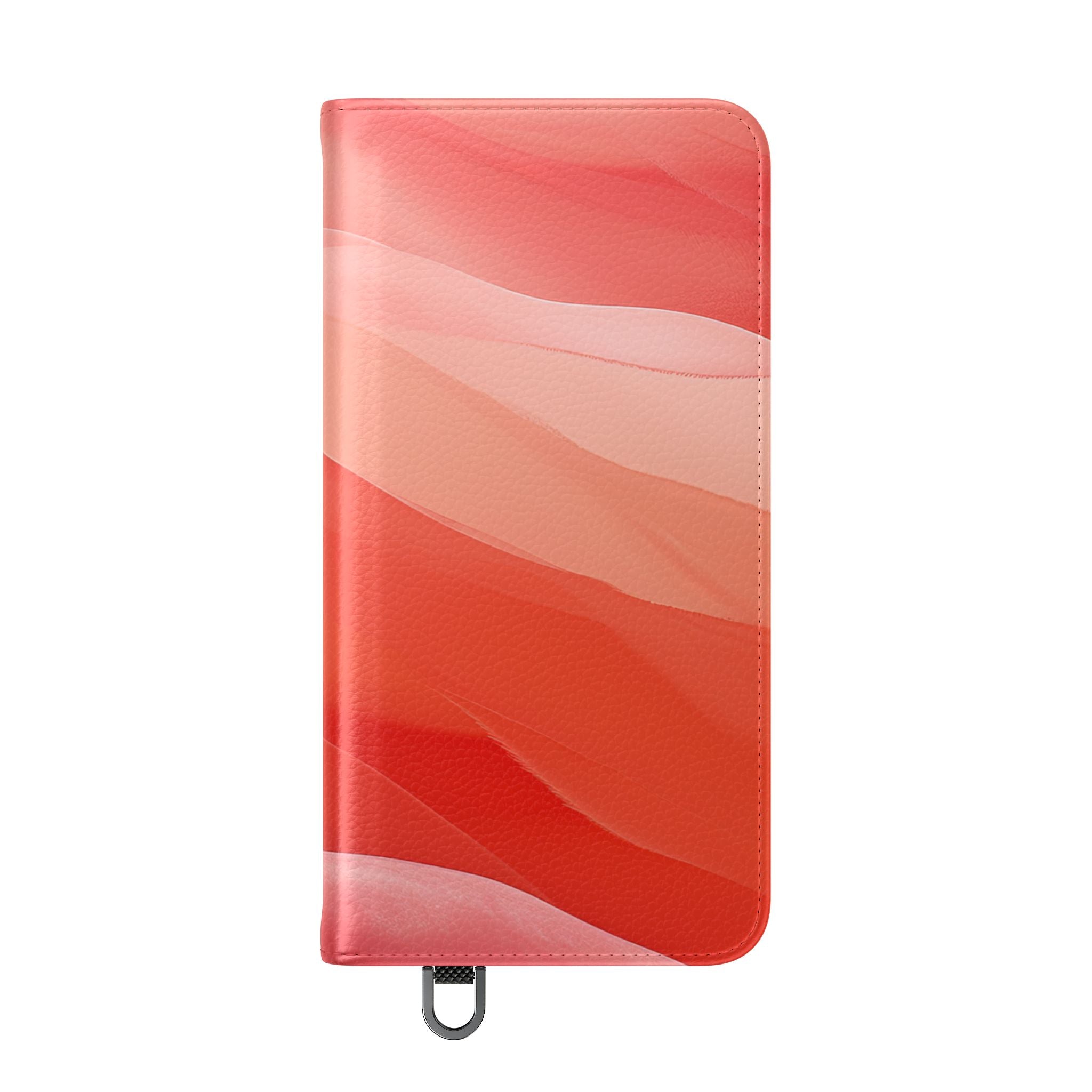 Wavy Coral Bands - Samsung S25 Case - Wallet