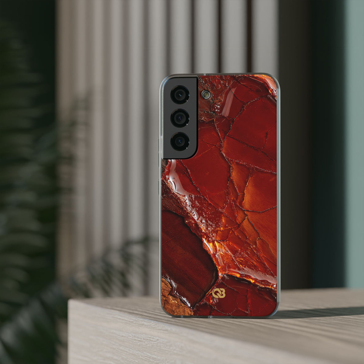 Amber Embrace · Lite Phone Case for Samsung · Brown