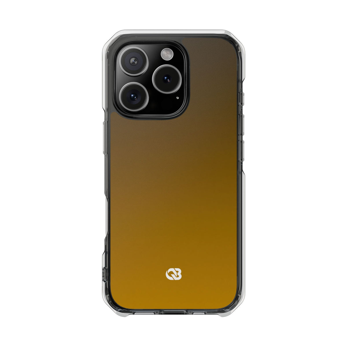 Golden Umber · Clear Impact Magnetic Phone Case for iPhone · Gold