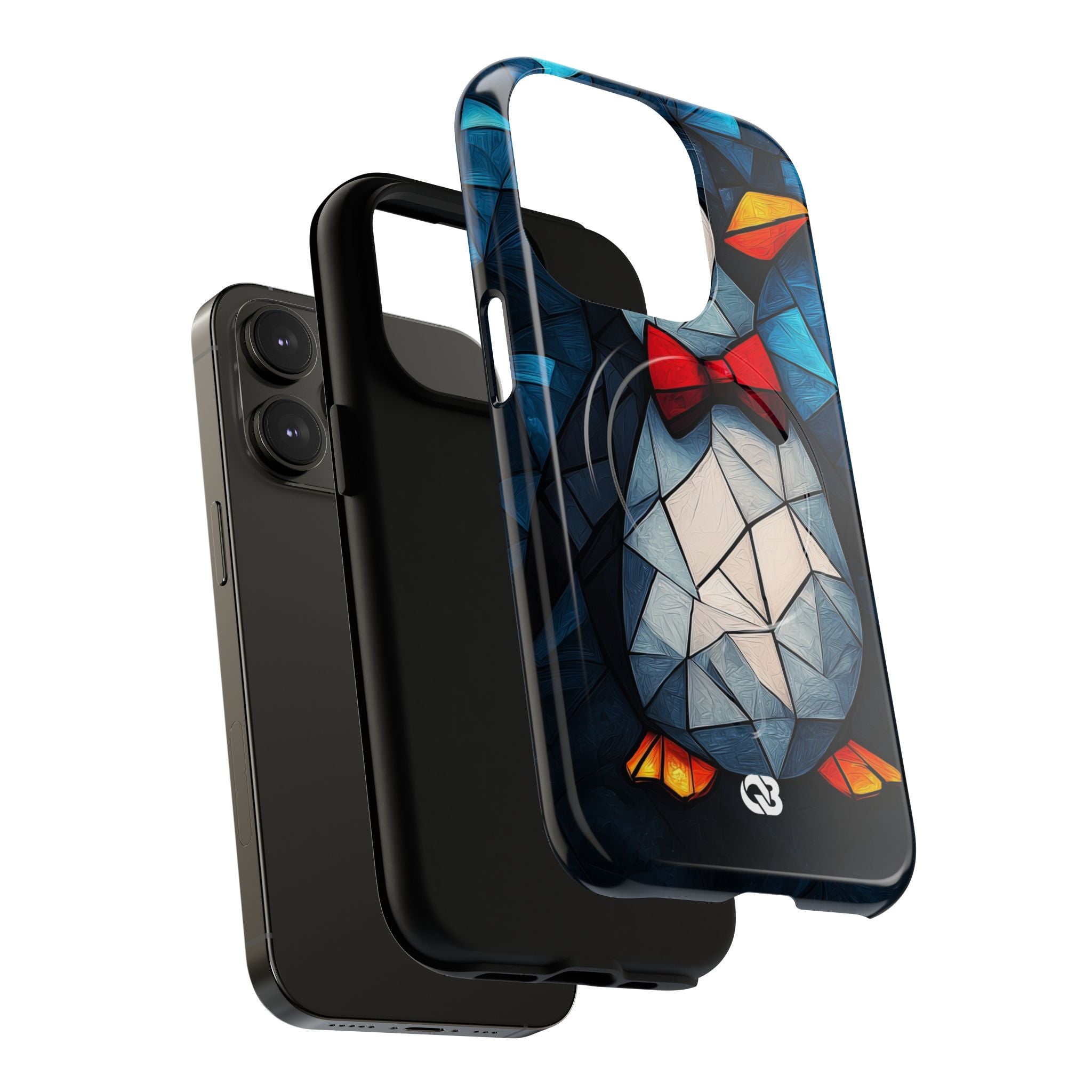Mosaic Bowtie Penguin · Tough+ Phone Case for iPhone · Magsafe
