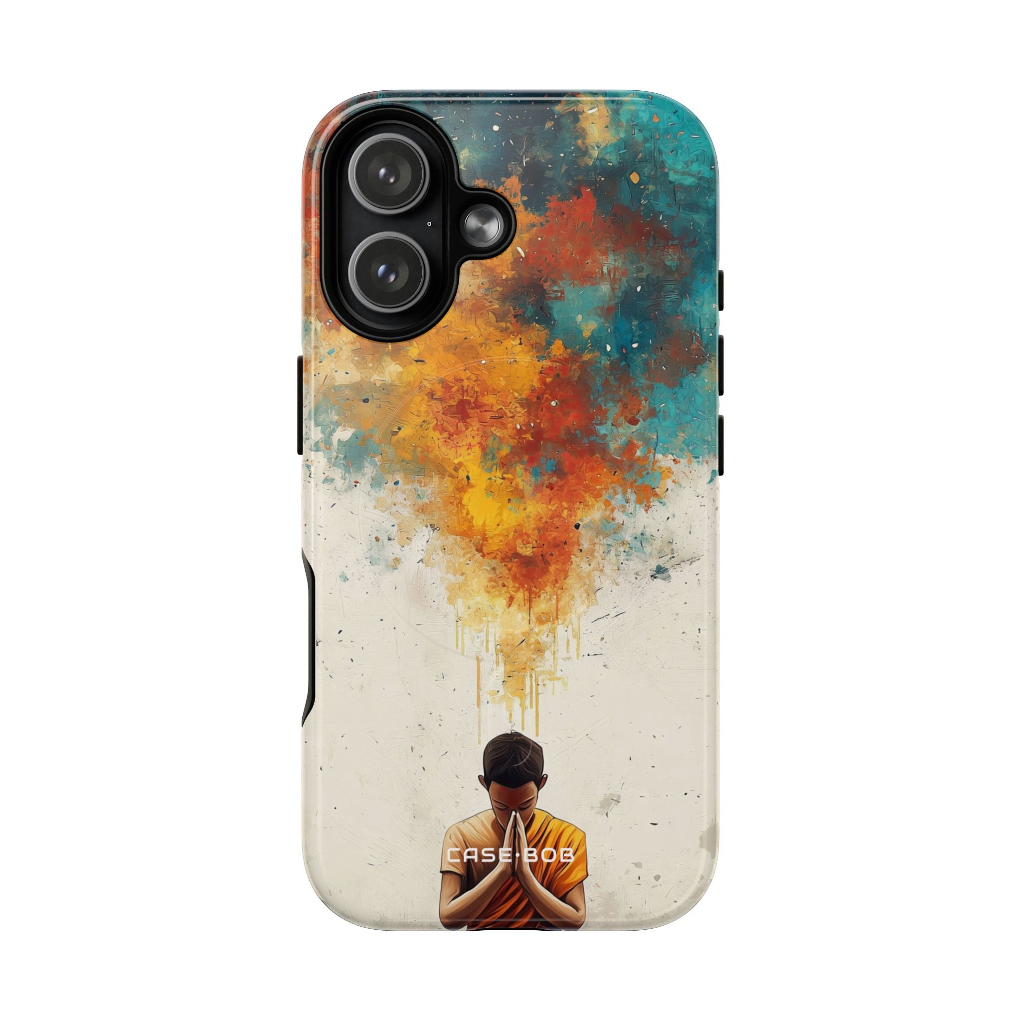 Meditative Glow iPhone 17 Case - Tough+ - CASE•BOB