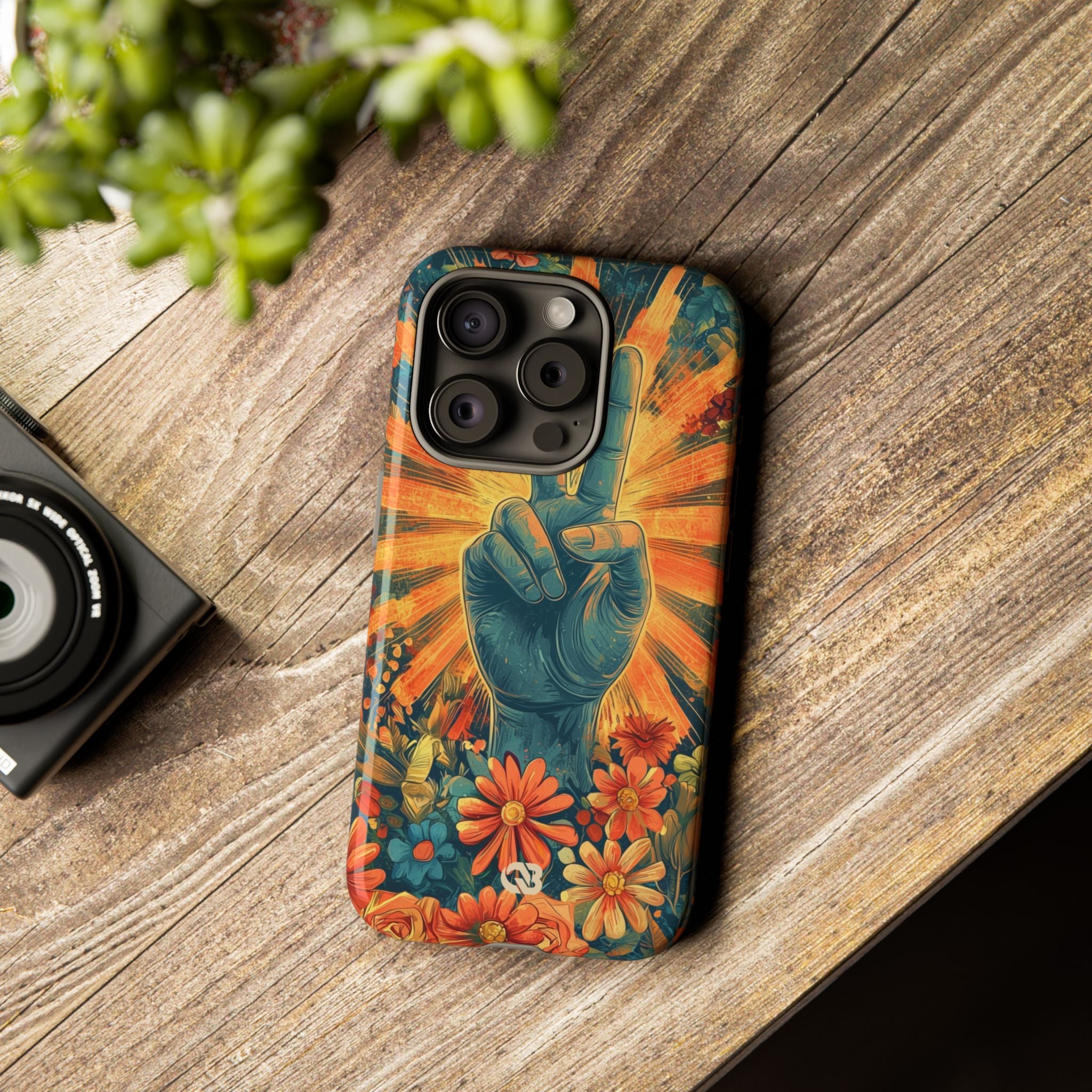 Radiant Peace Bloom · Tough Phone Case for iPhone