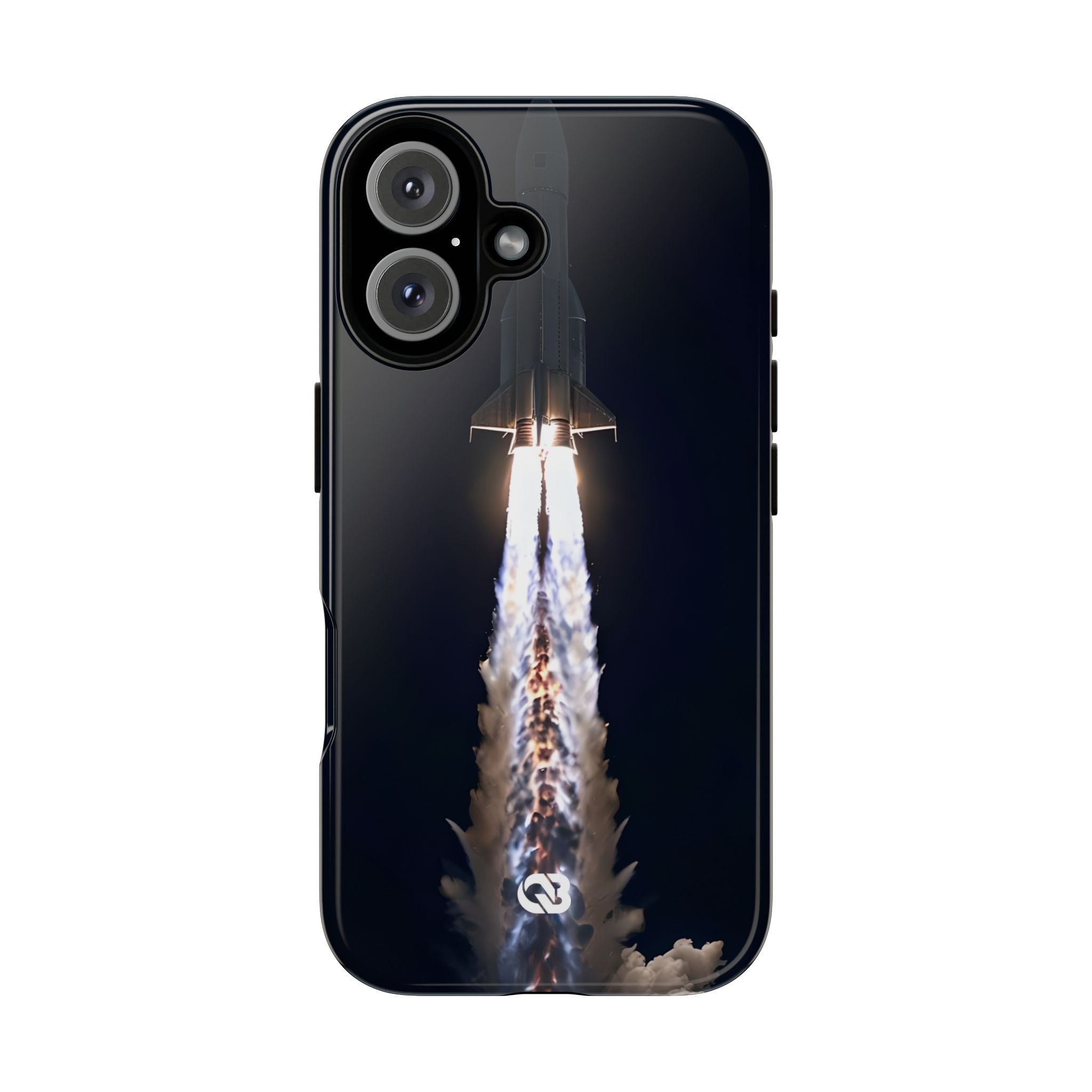 Obsidian Rocket Ascent · Tough Phone Case for iPhone