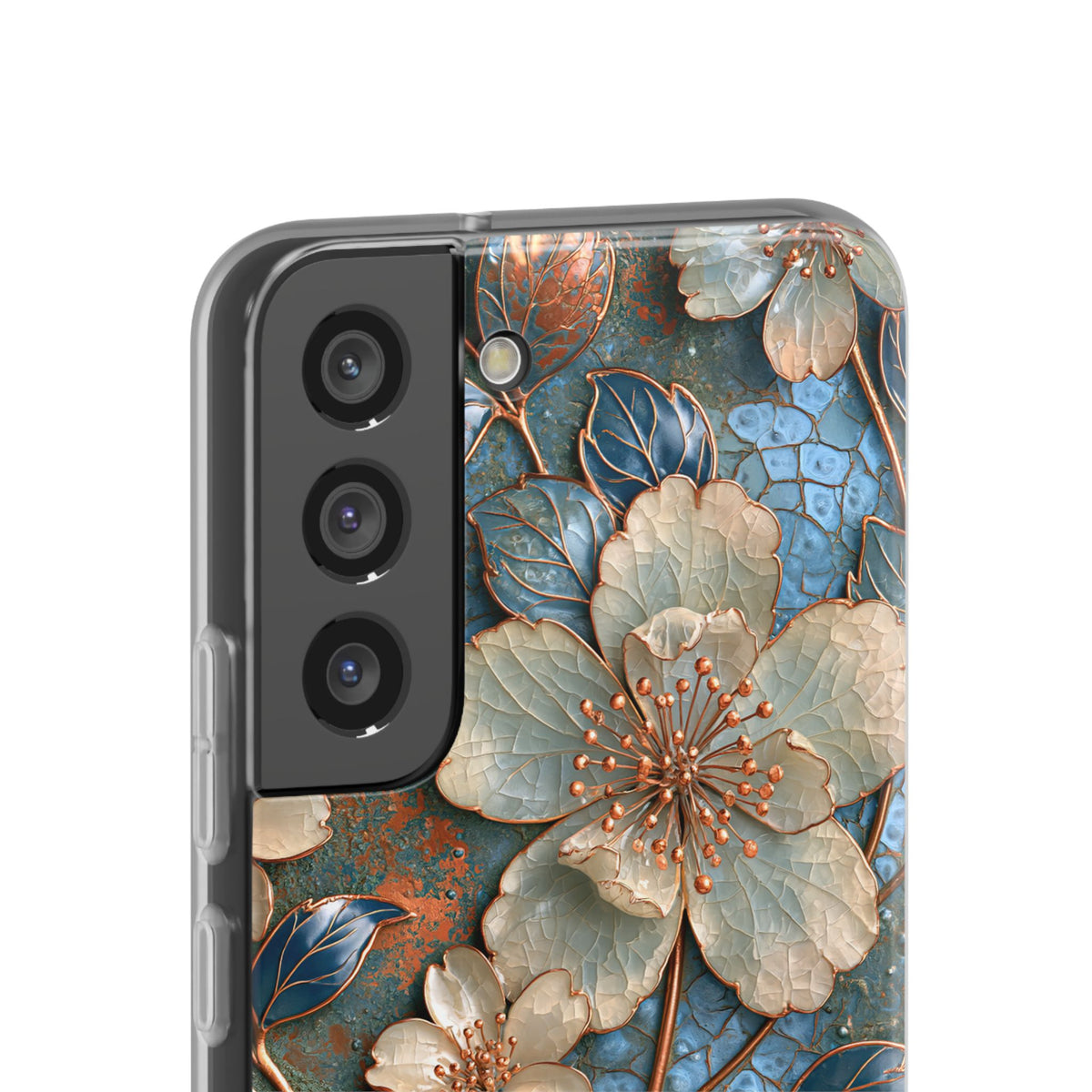 Gilded Blossom Reverie · Lite Phone Case for Samsung · Teal