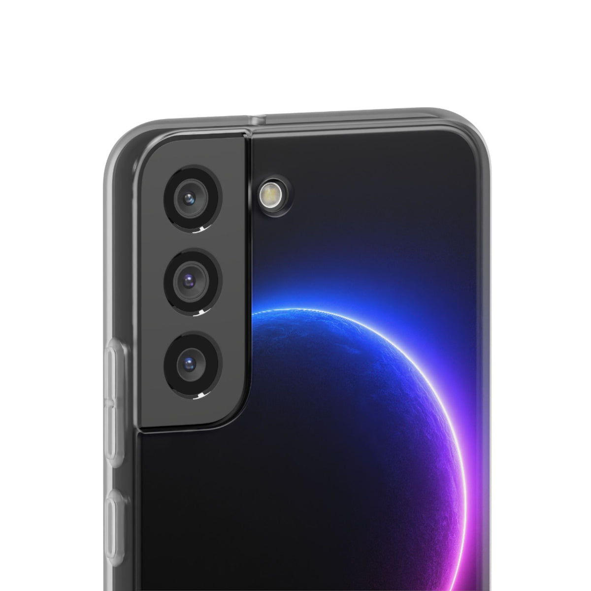 Luminous Eclipse · Lite Phone Case for Samsung · Black