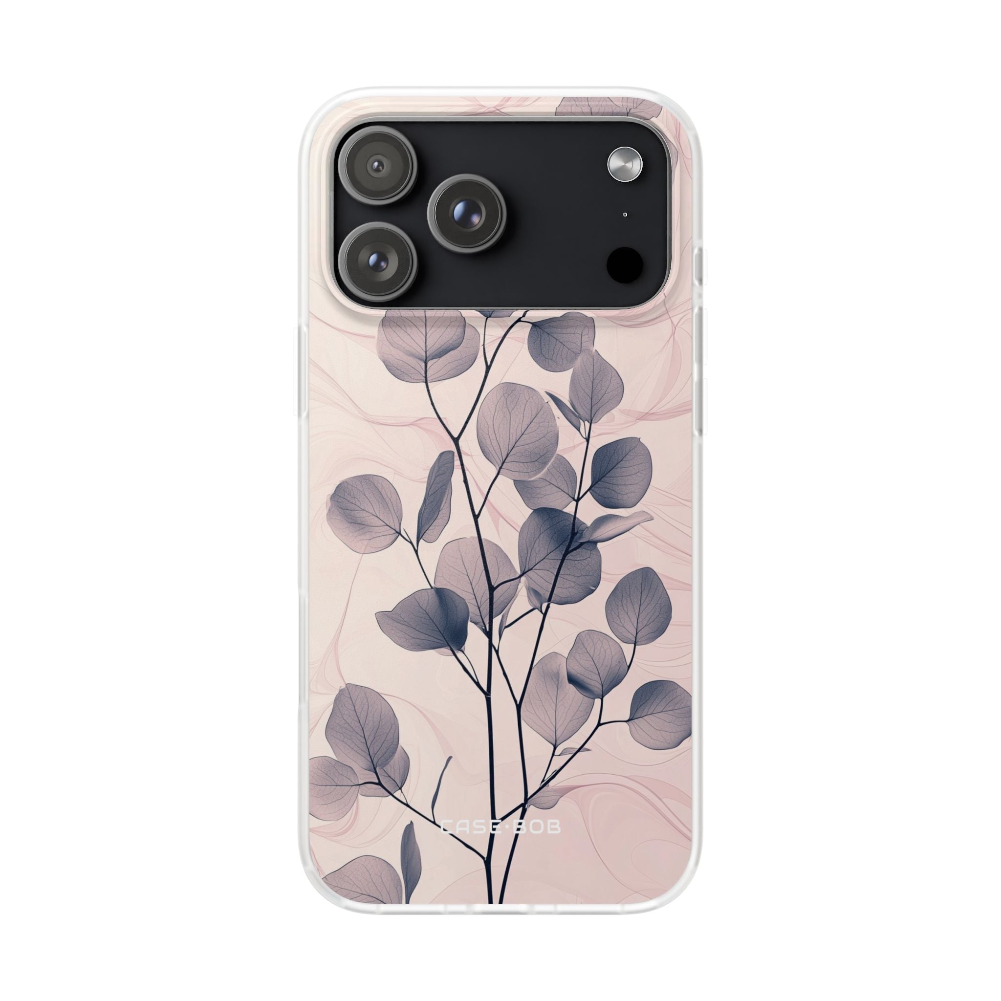 Veined Leaf Whisper iPhone 17 Pro Max Case - Soft - CASE•BOB