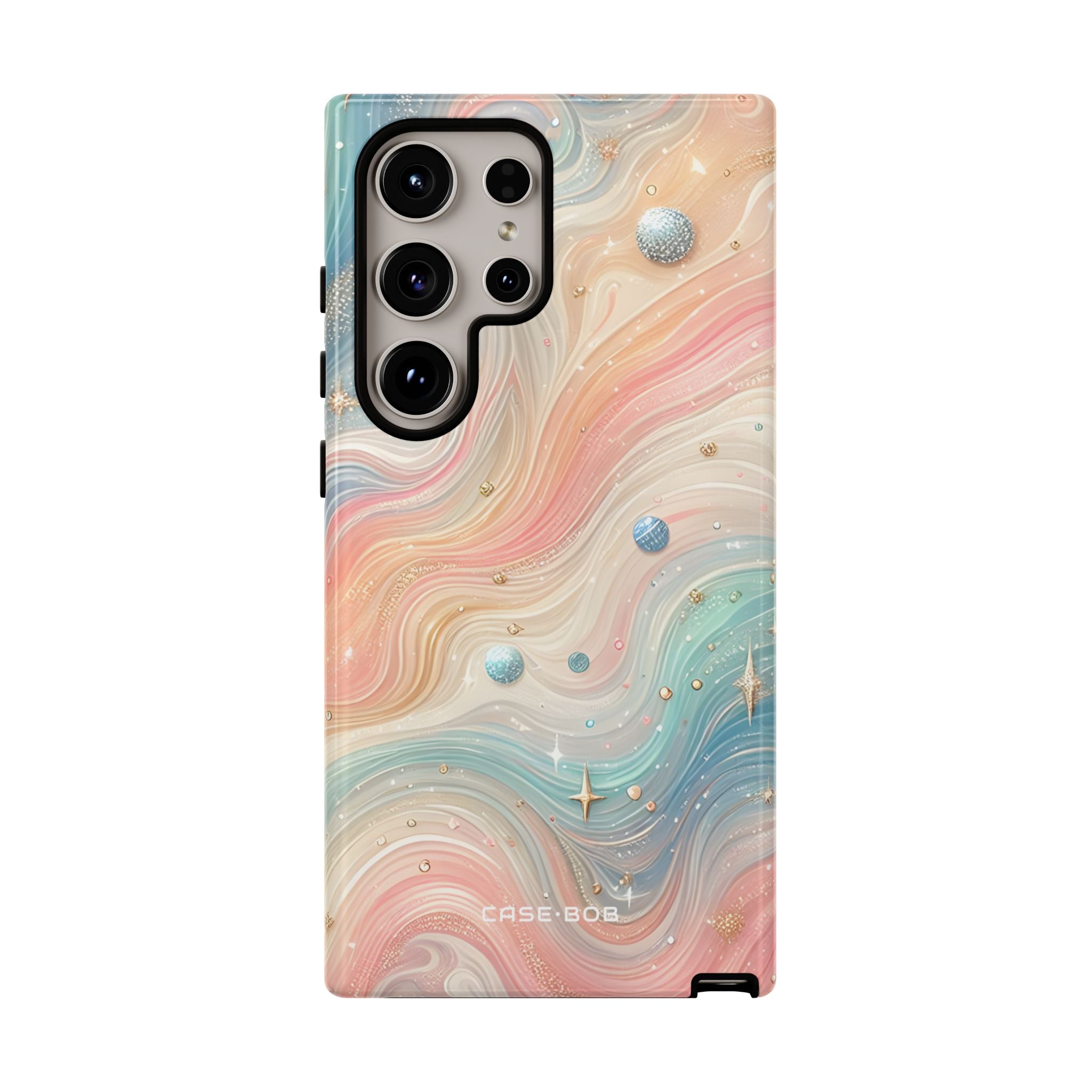 Iriserende Wervelingen Samsung S24 Ultra Case - Tough