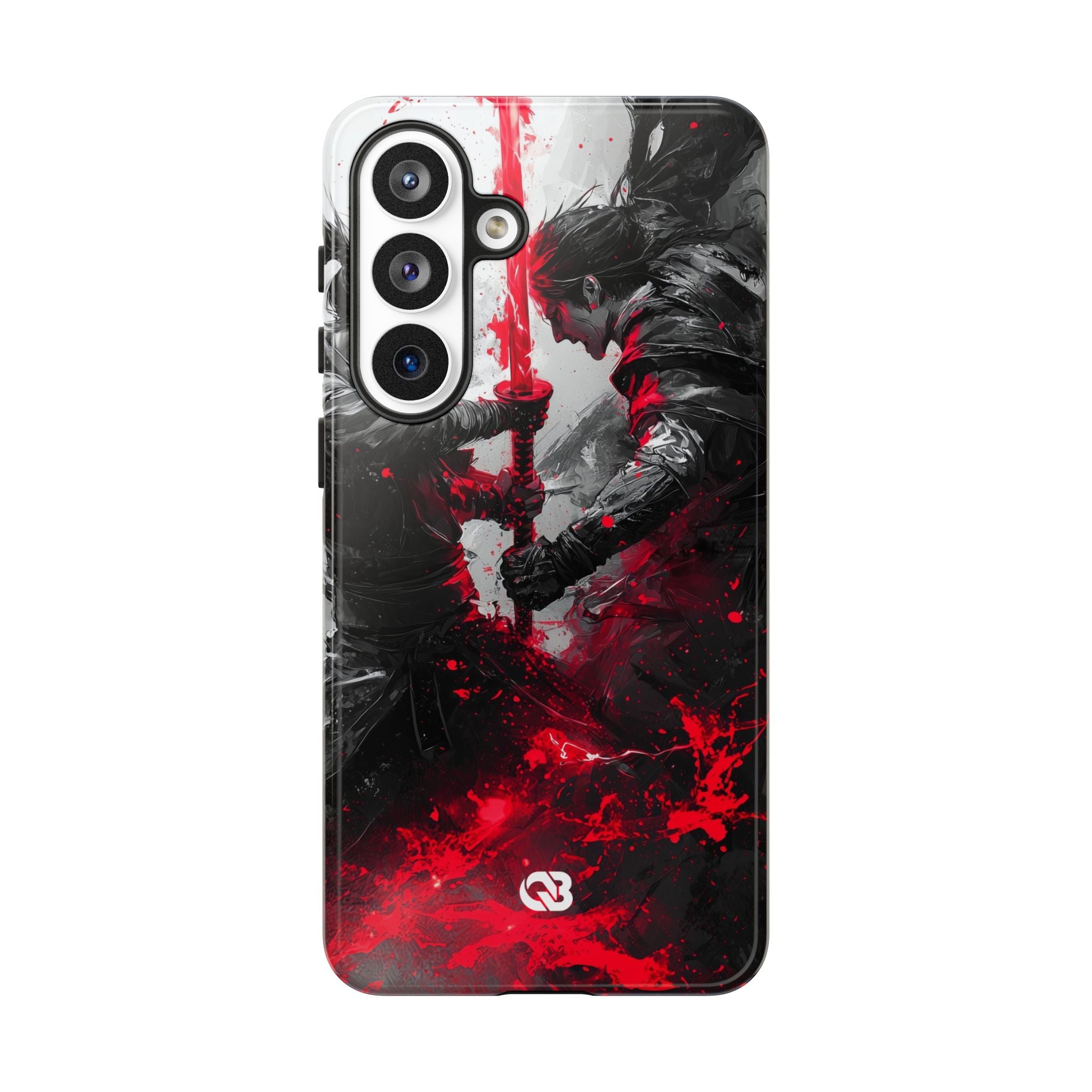 Shattered Crimson Duel · Tough Phone Case for Samsung