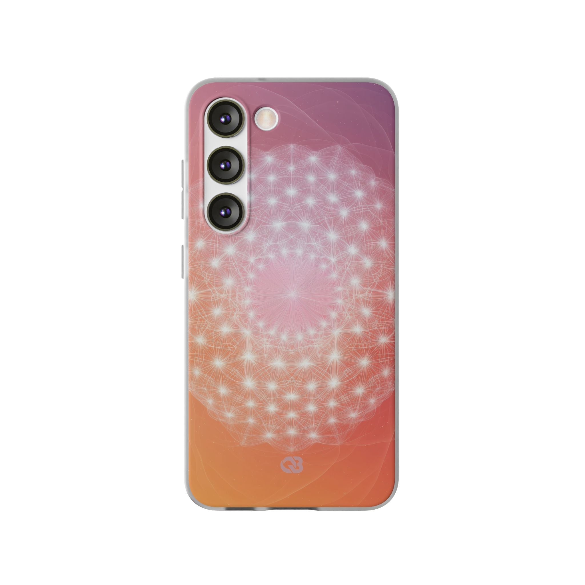 Radiant Stardust Mandala · Soft Mobilskal för Samsung