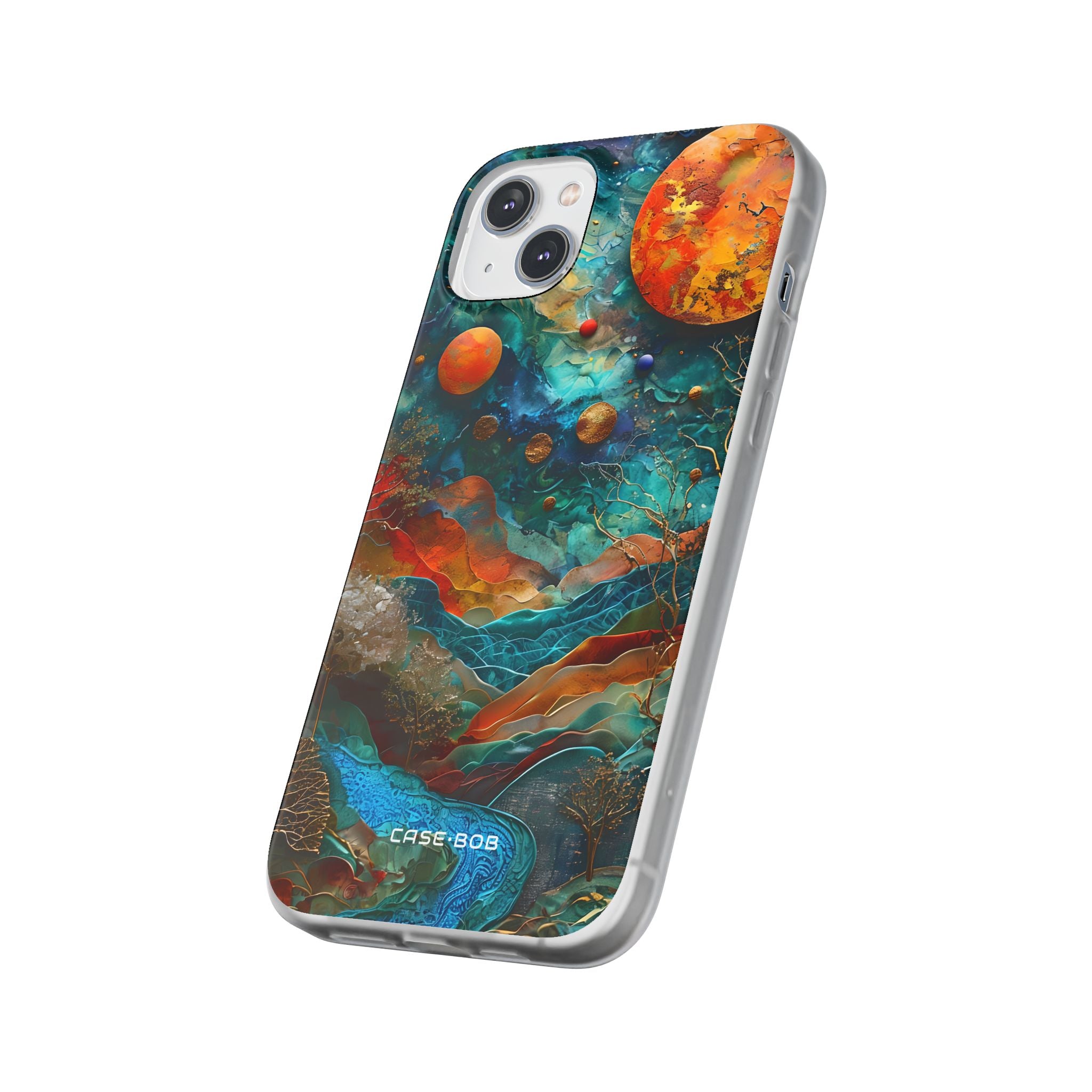 Celestial Ember iPhone 14 Plus Case - Soft