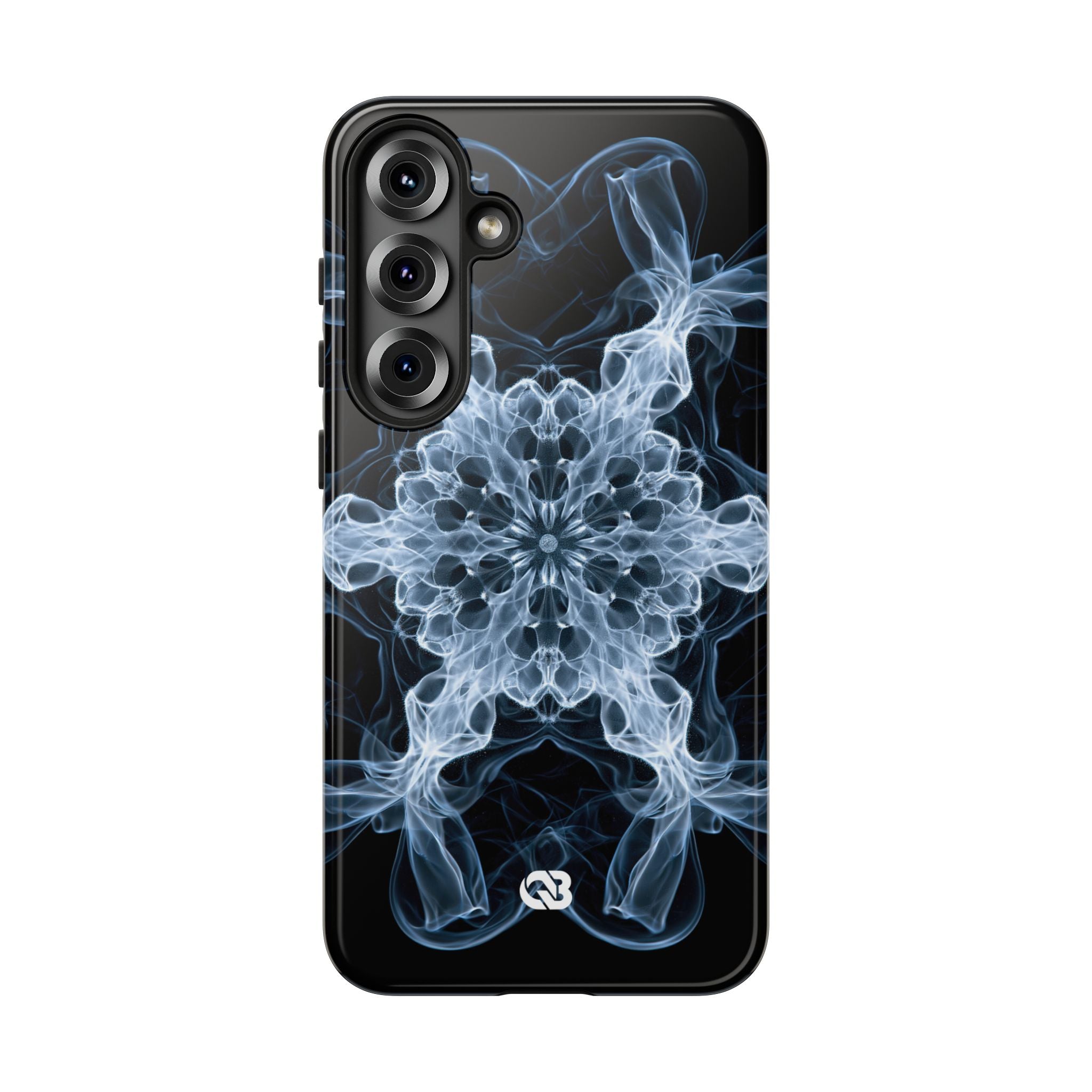 Blue Tough Phone Case for Samsung - Glacial Smoke Crown