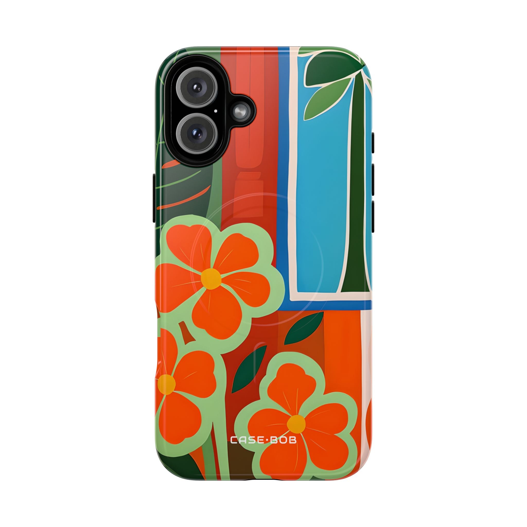 Orange Blossom Burst iPhone 16 Plus Cover - Tough+