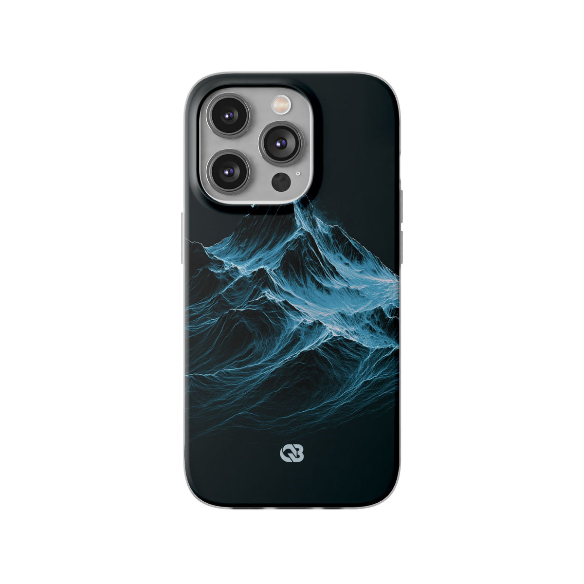 Nordic Frost Peak · Lite Phone Case for iPhone · Blue