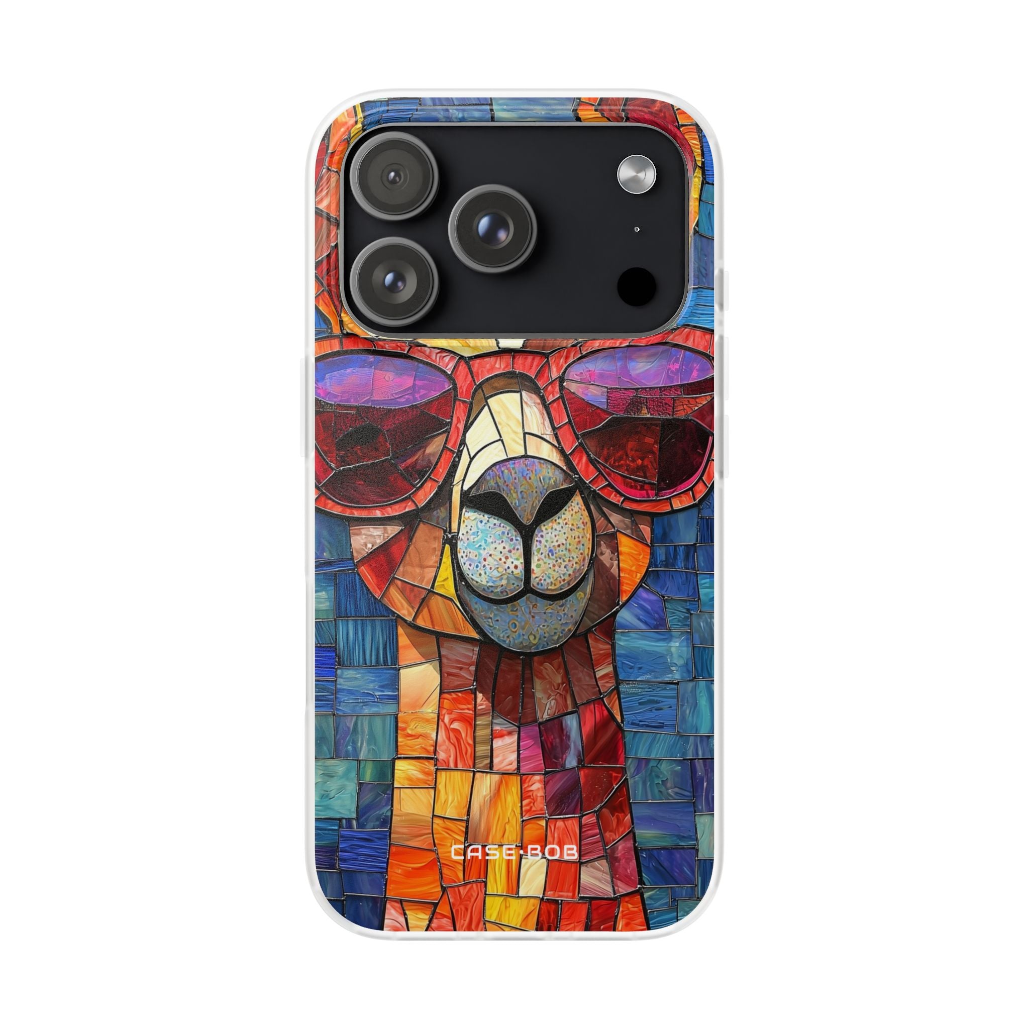 Llama Glow iPhone 17 Pro Case - Soft - CASE•BOB