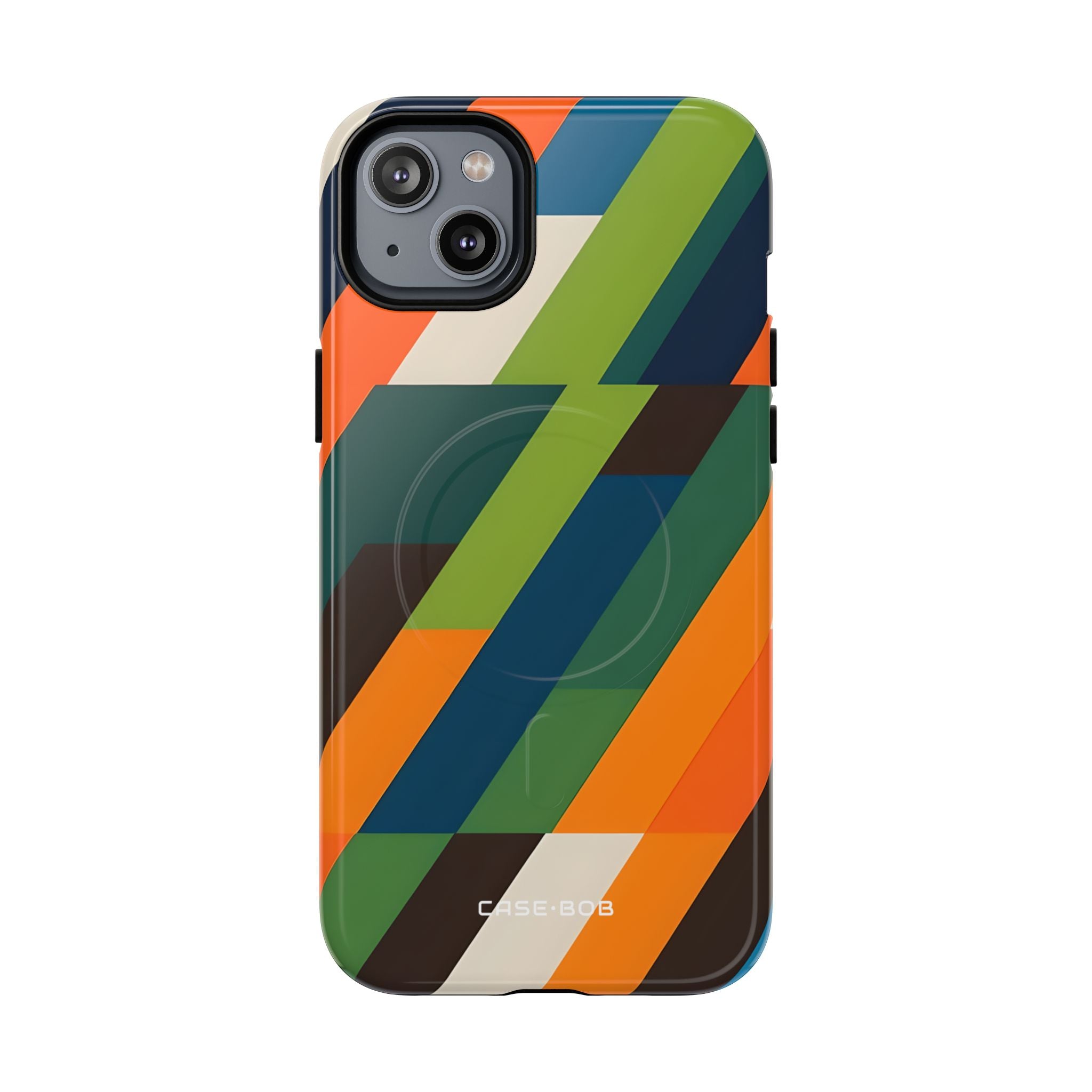 Diagonal Blaze iPhone 14 Plus Case - Tough+