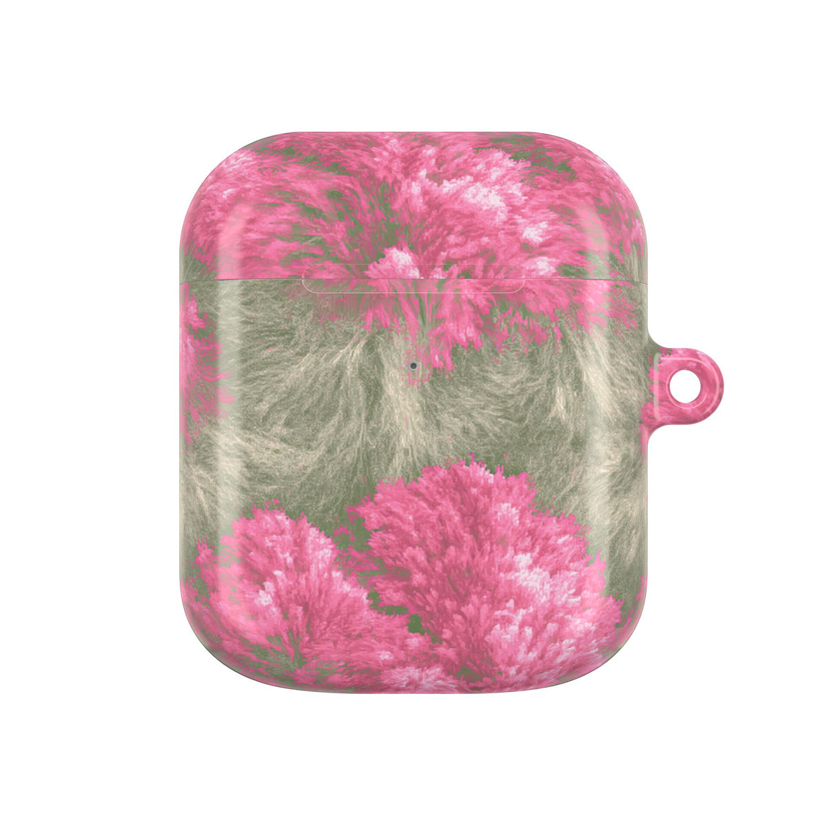 Digital Blossom · Hard Case for AirPods & AirPods Pro · Pink
