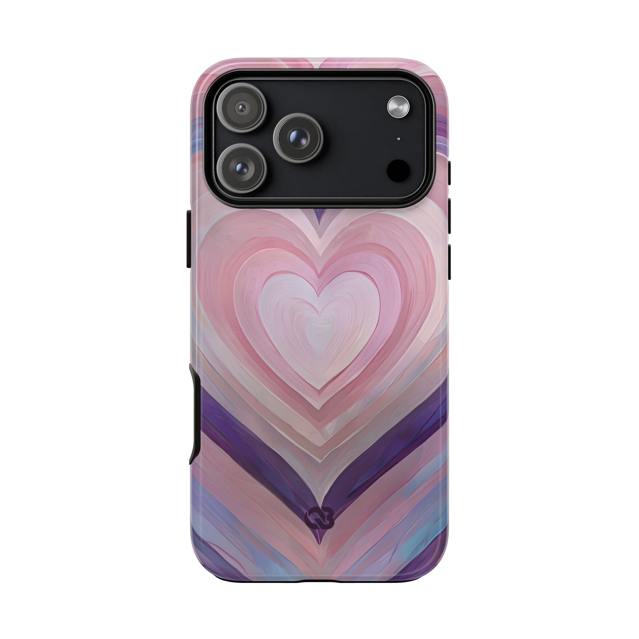 Corações Pulsantes Lavanda · Capa de Telefone Tough para iPhone