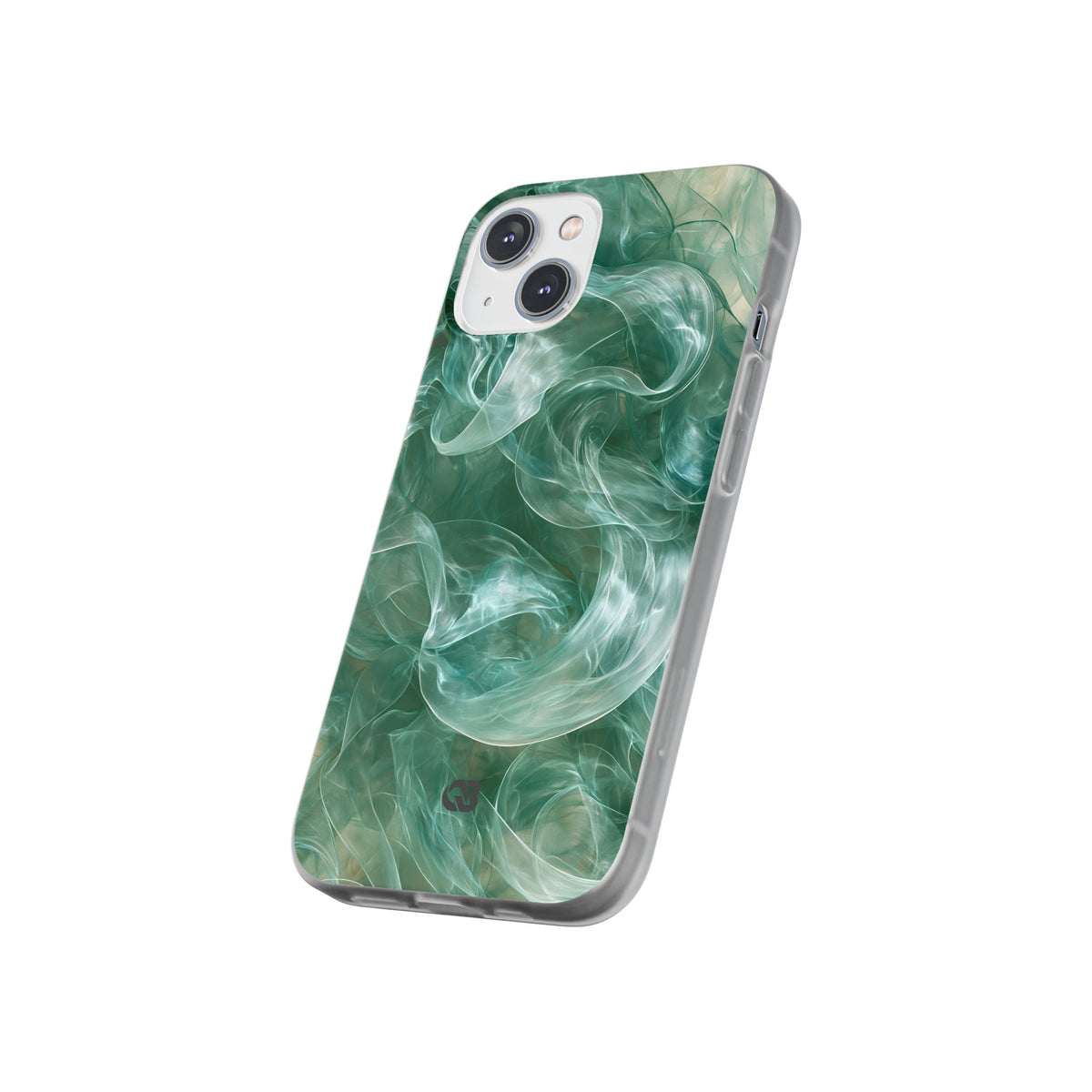Translucent Aqua Flow · Lite Phone Case for iPhone · Teal