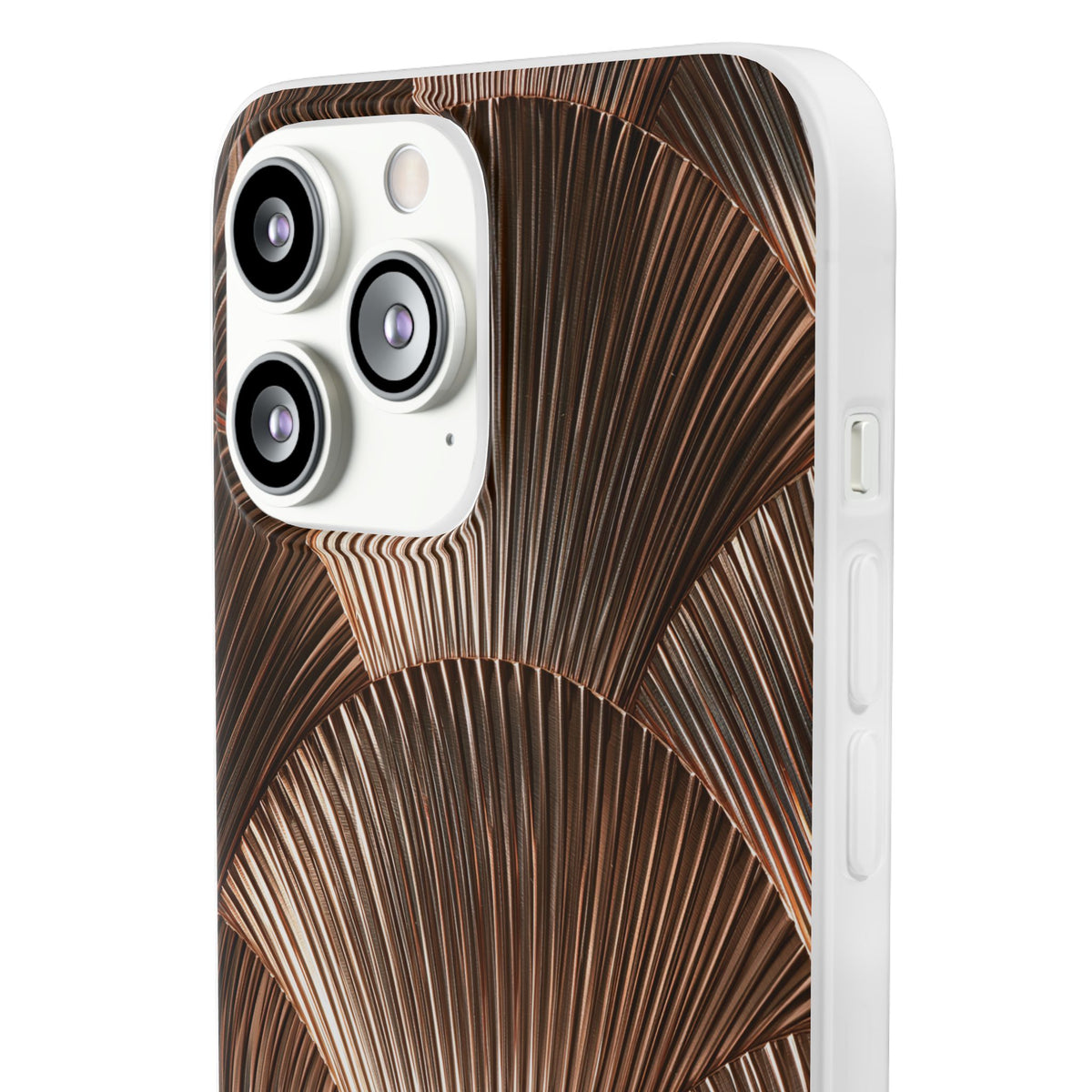 Rose Gilded Fan · Lite Phone Case for iPhone · Gold
