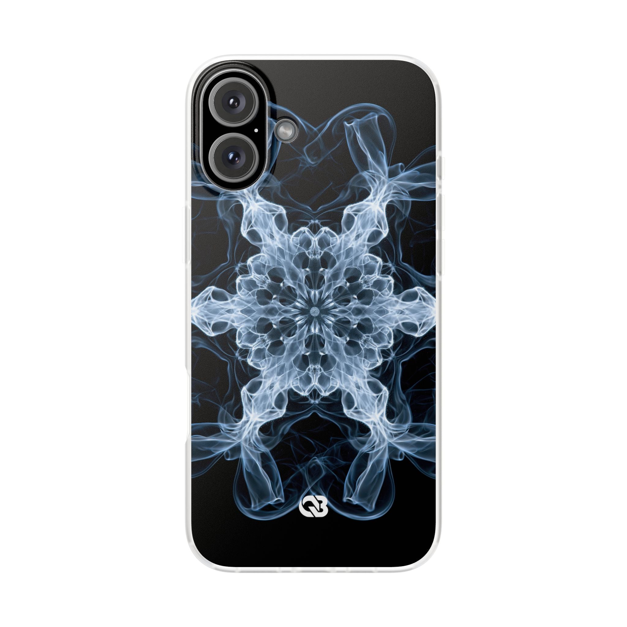 Blue Lite Phone Case for iPhone - Glacial Smoke Crown