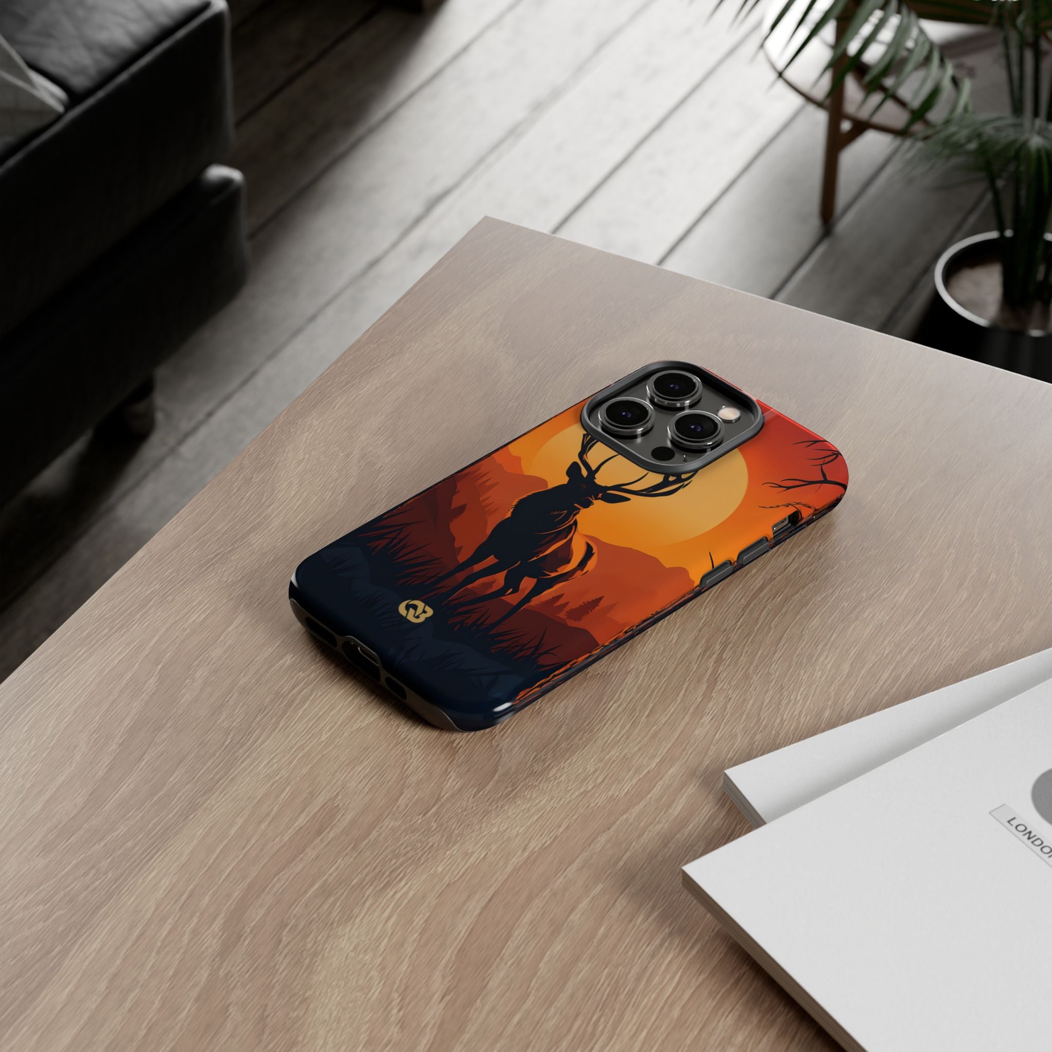 Amber Ridge Stag · Tough Custodia per iPhone