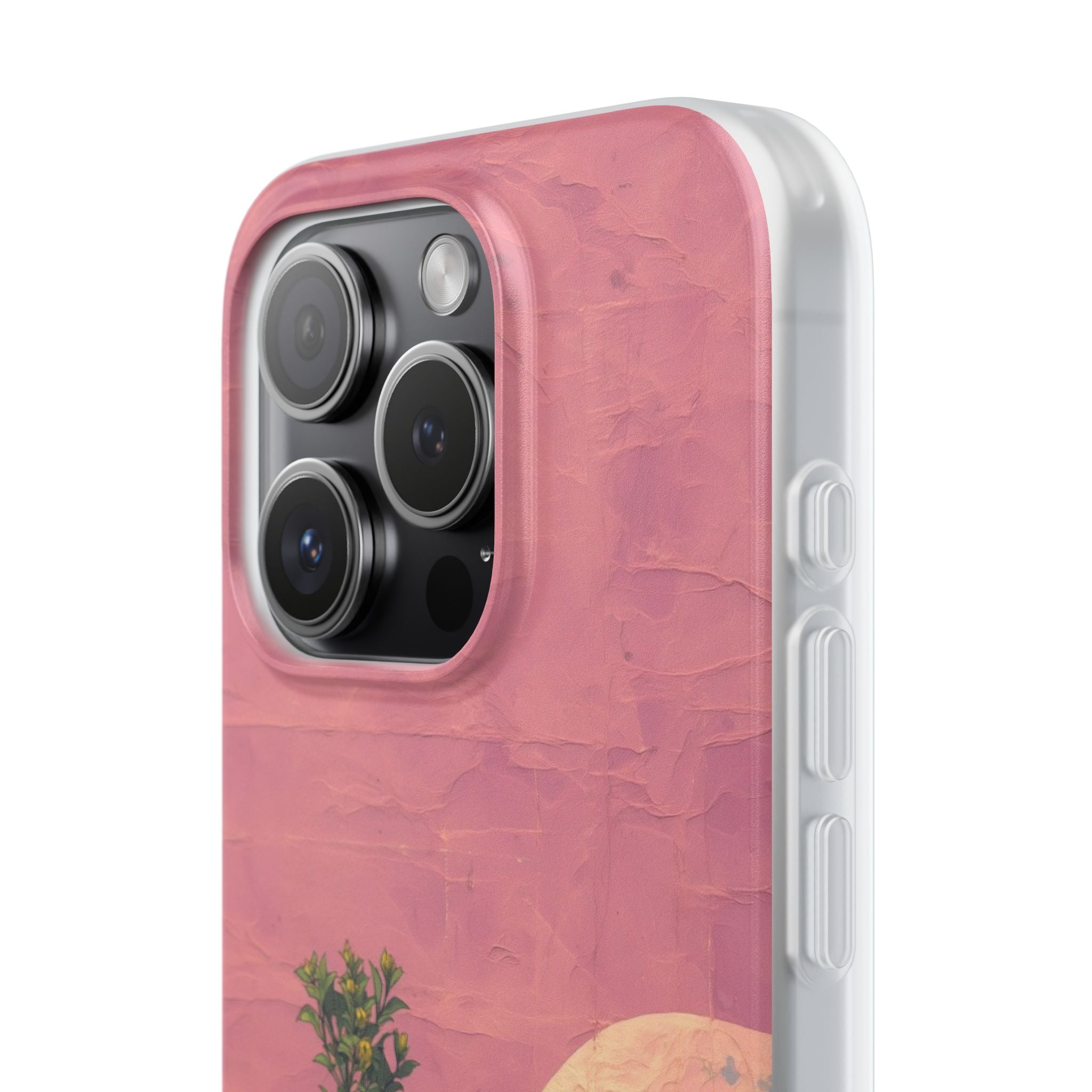 Lunar Pastel Bloom · Soft Phone Case for iPhone