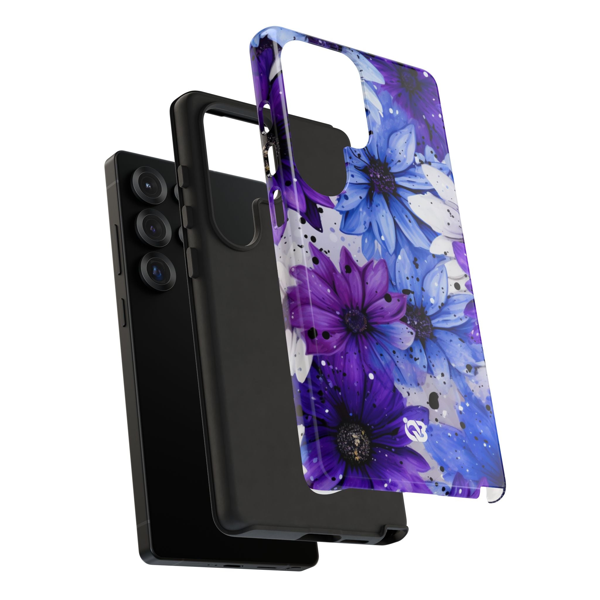 Ink Splatter Blooms · Tough Coque de téléphone pour Samsung