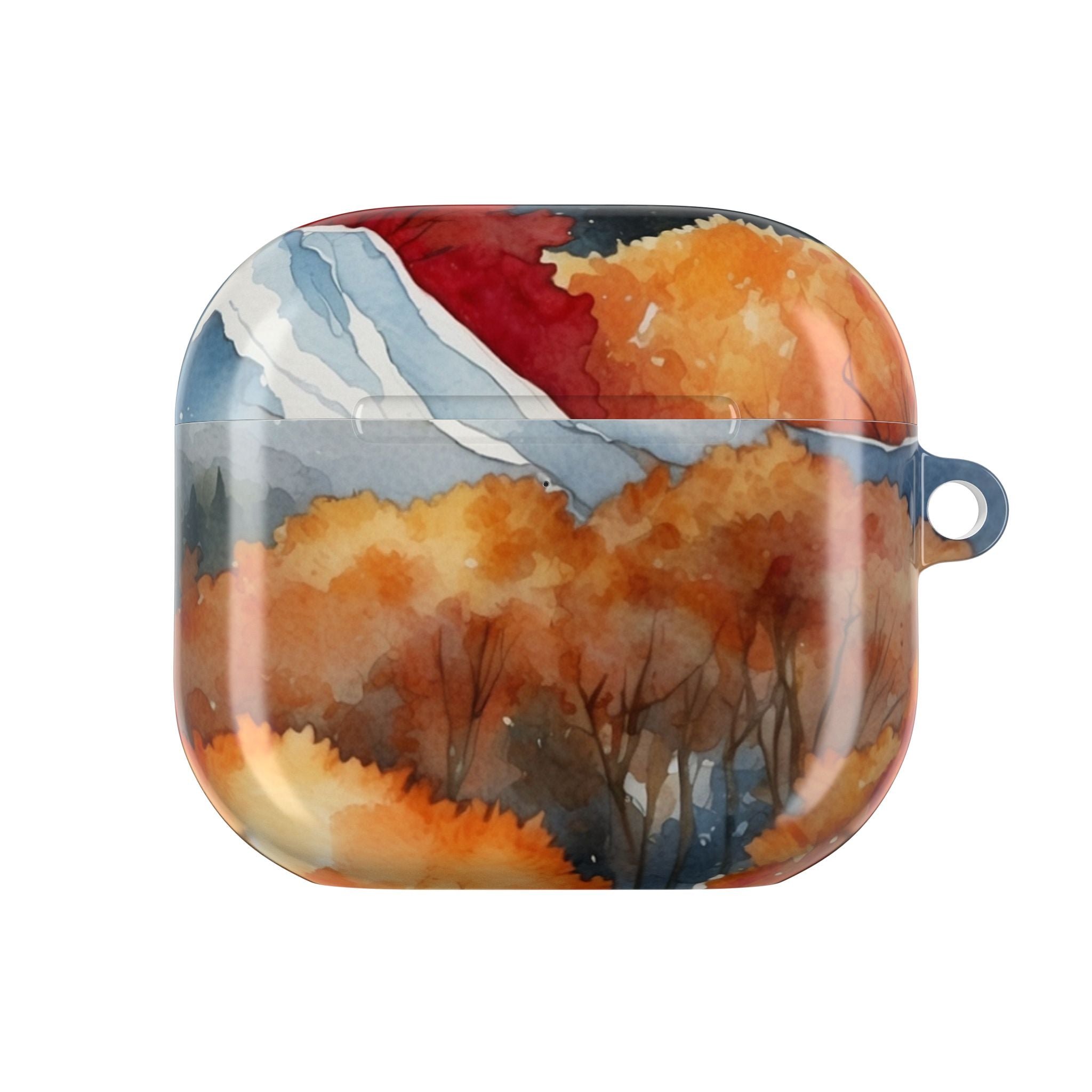 Snowcapped Ember Mountains - AirPods Cover