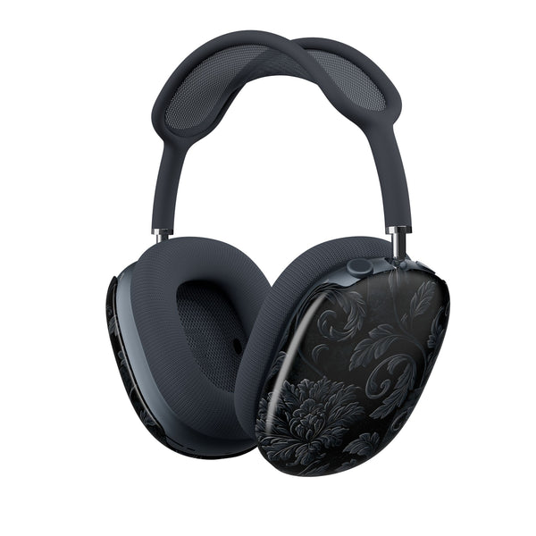 Obsidian Damask · Hard Case for AirPods Max · Black