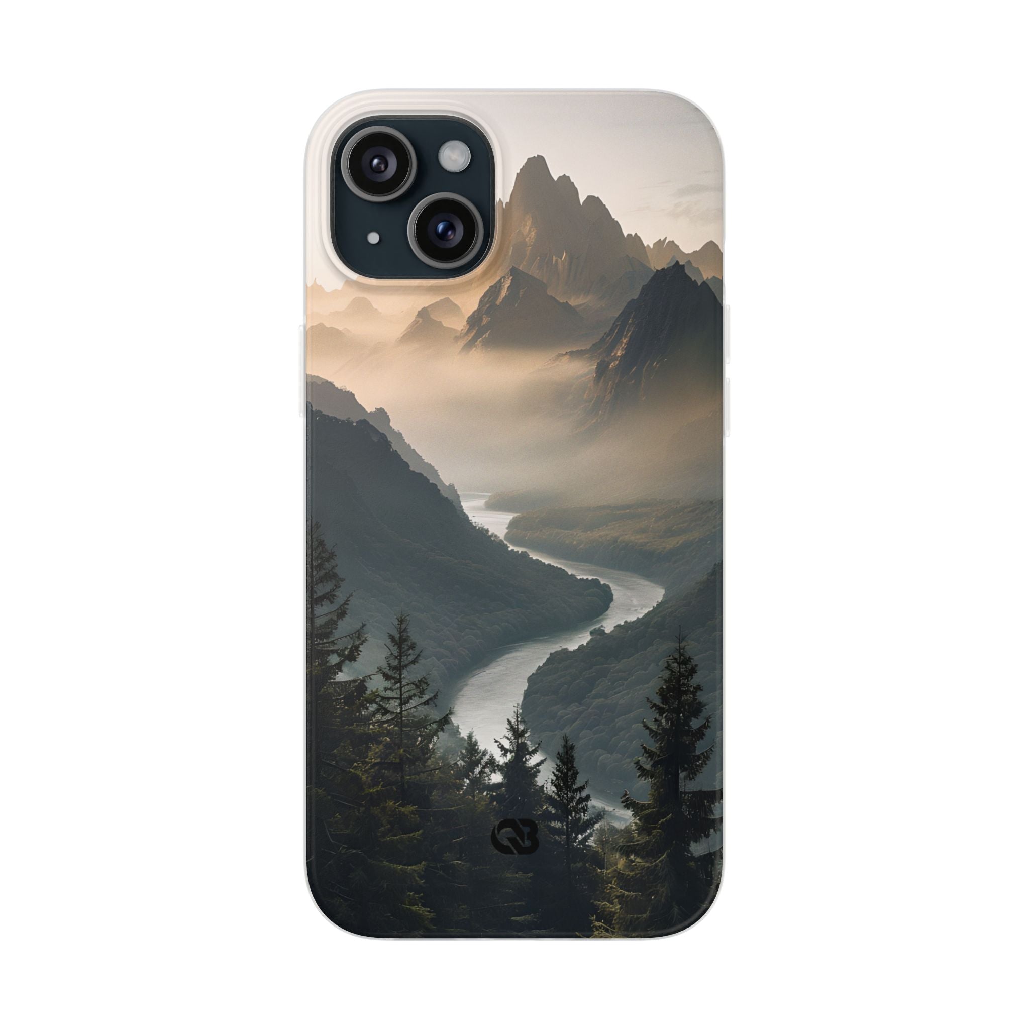 Golden Summit Valley · Soft Phone Case for iPhone