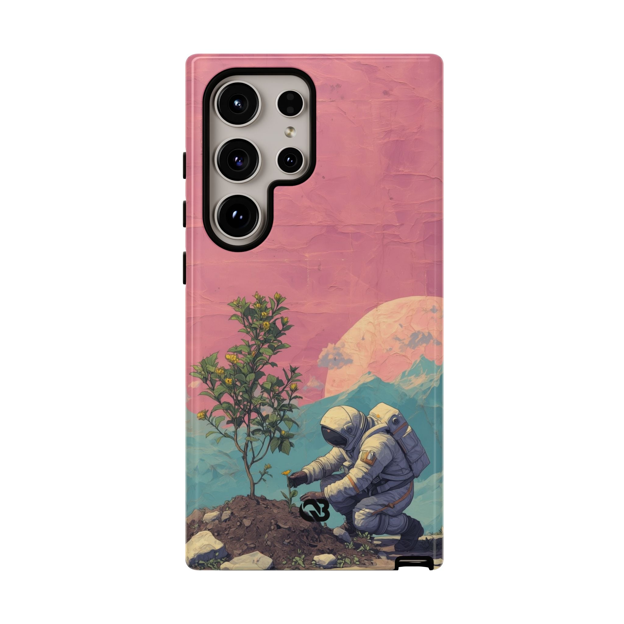 Lunare Pastellblüte · Tough Handyhülle für Samsung