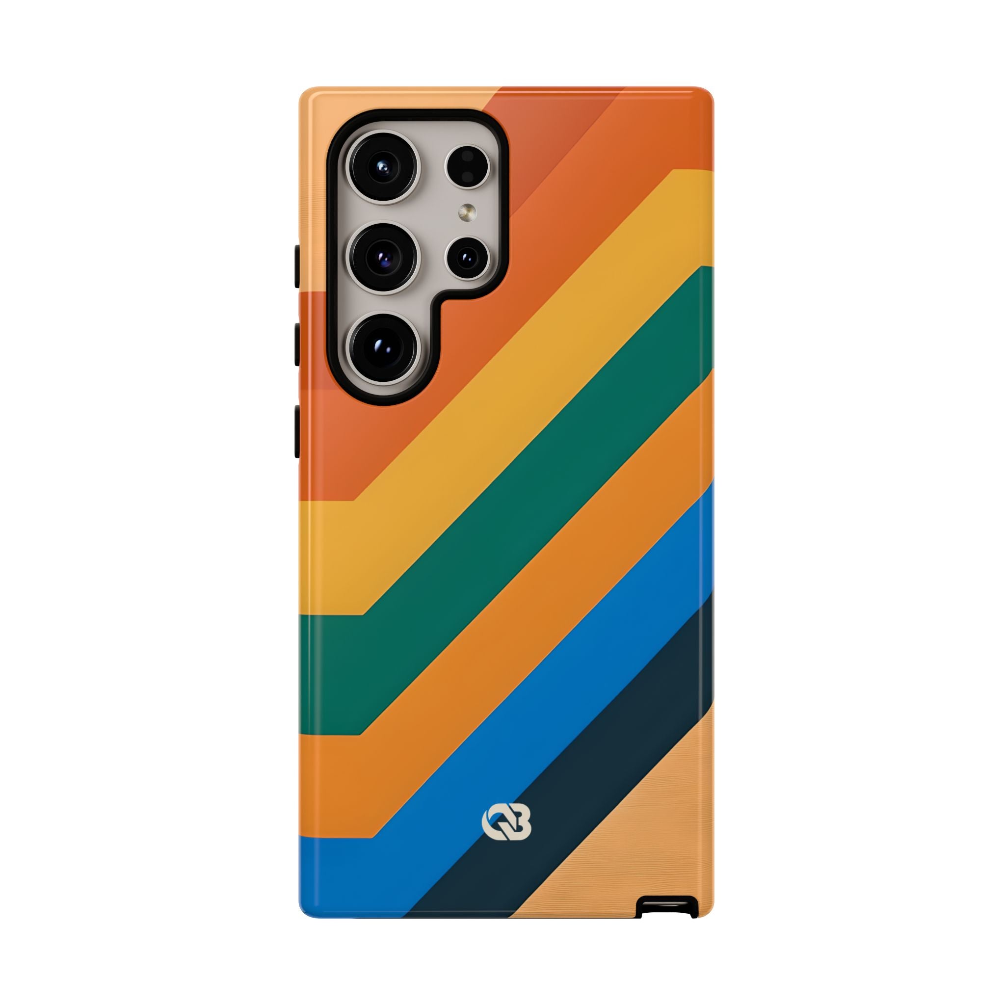 Retro Ridge Lines · Tough Θήκη για Samsung