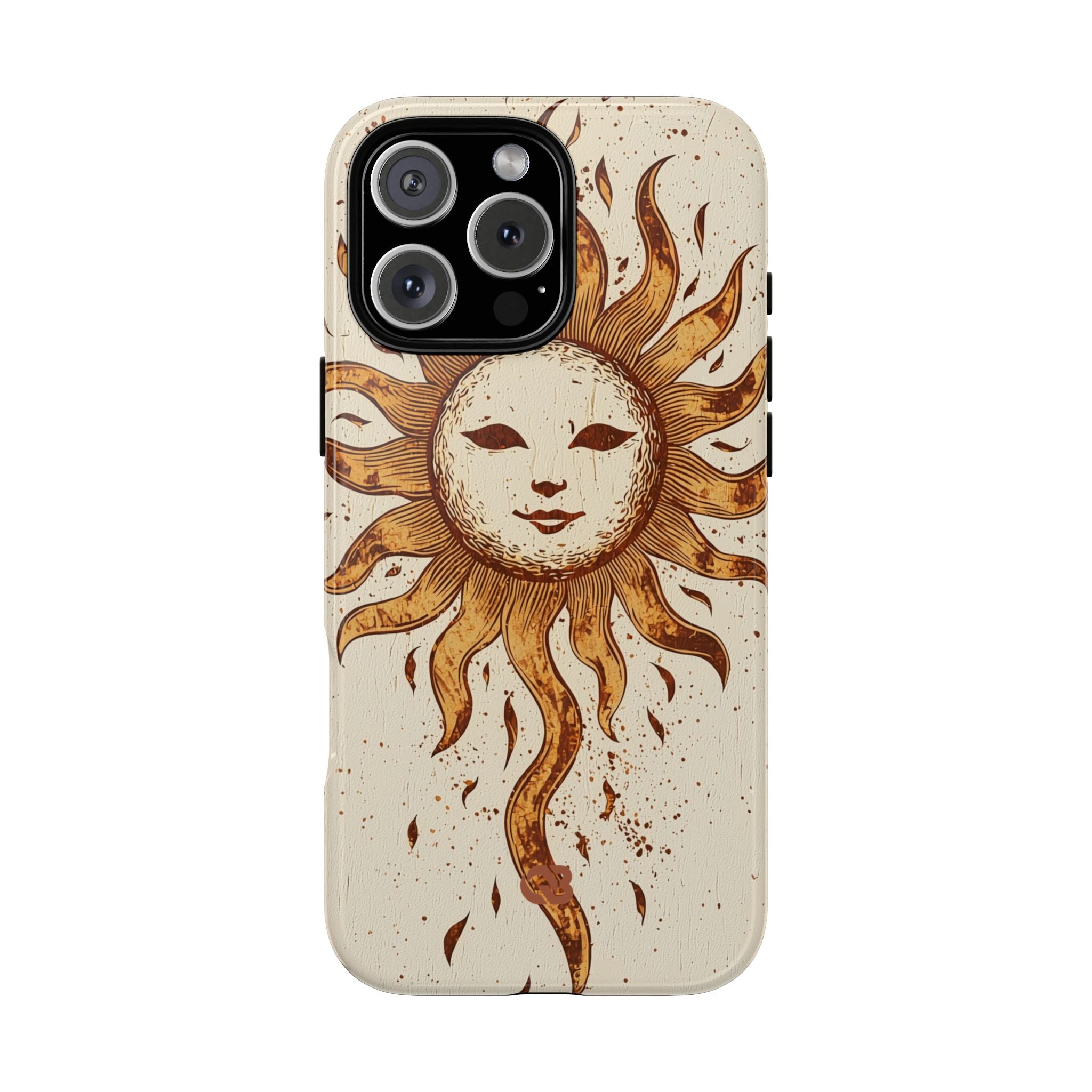 Rustic Solar Mask · Tough Phone Case for iPhone